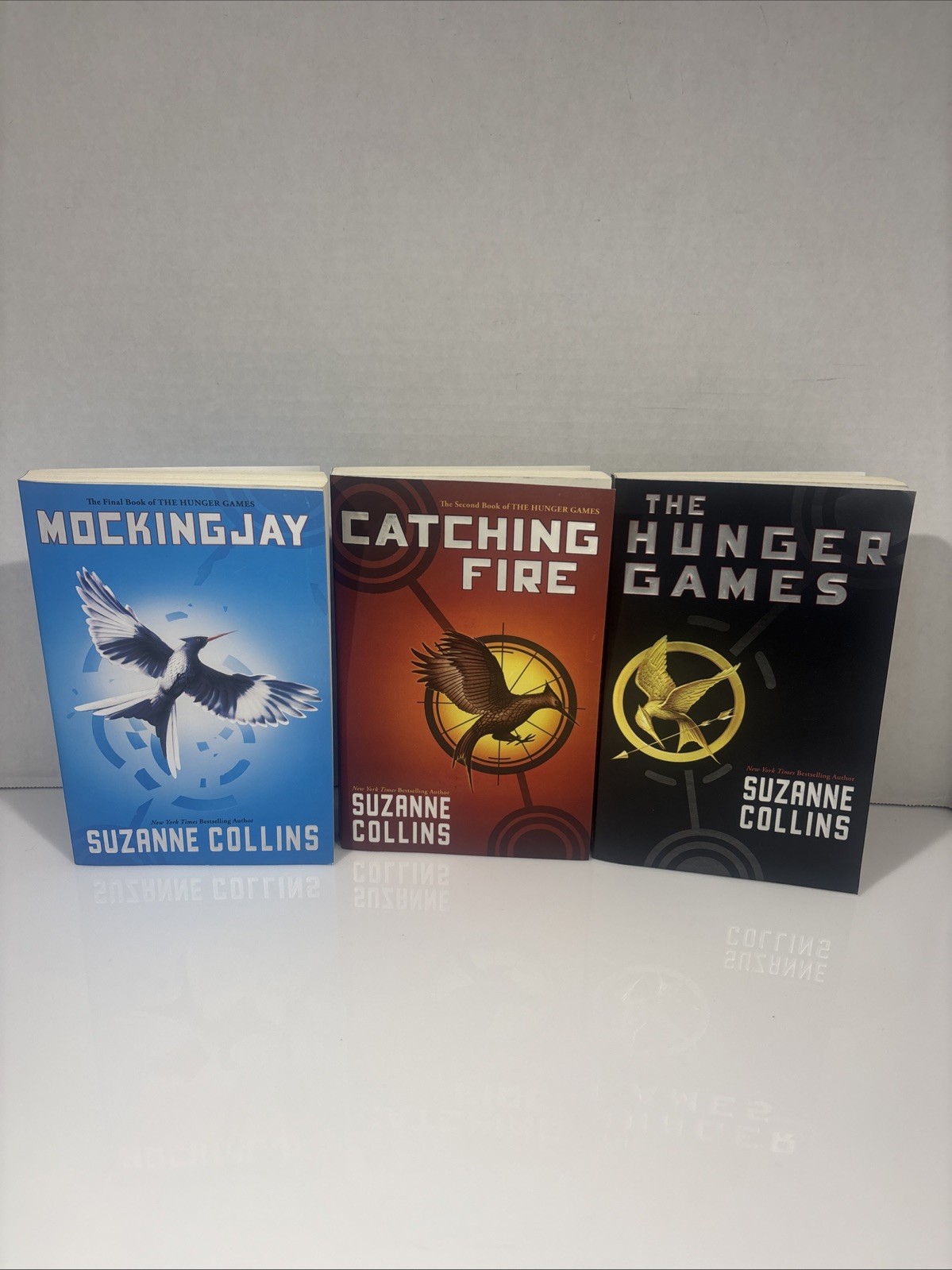 The Hunger Games Trilogy Book Set By Suzanne Collins Paperback Lot of 3