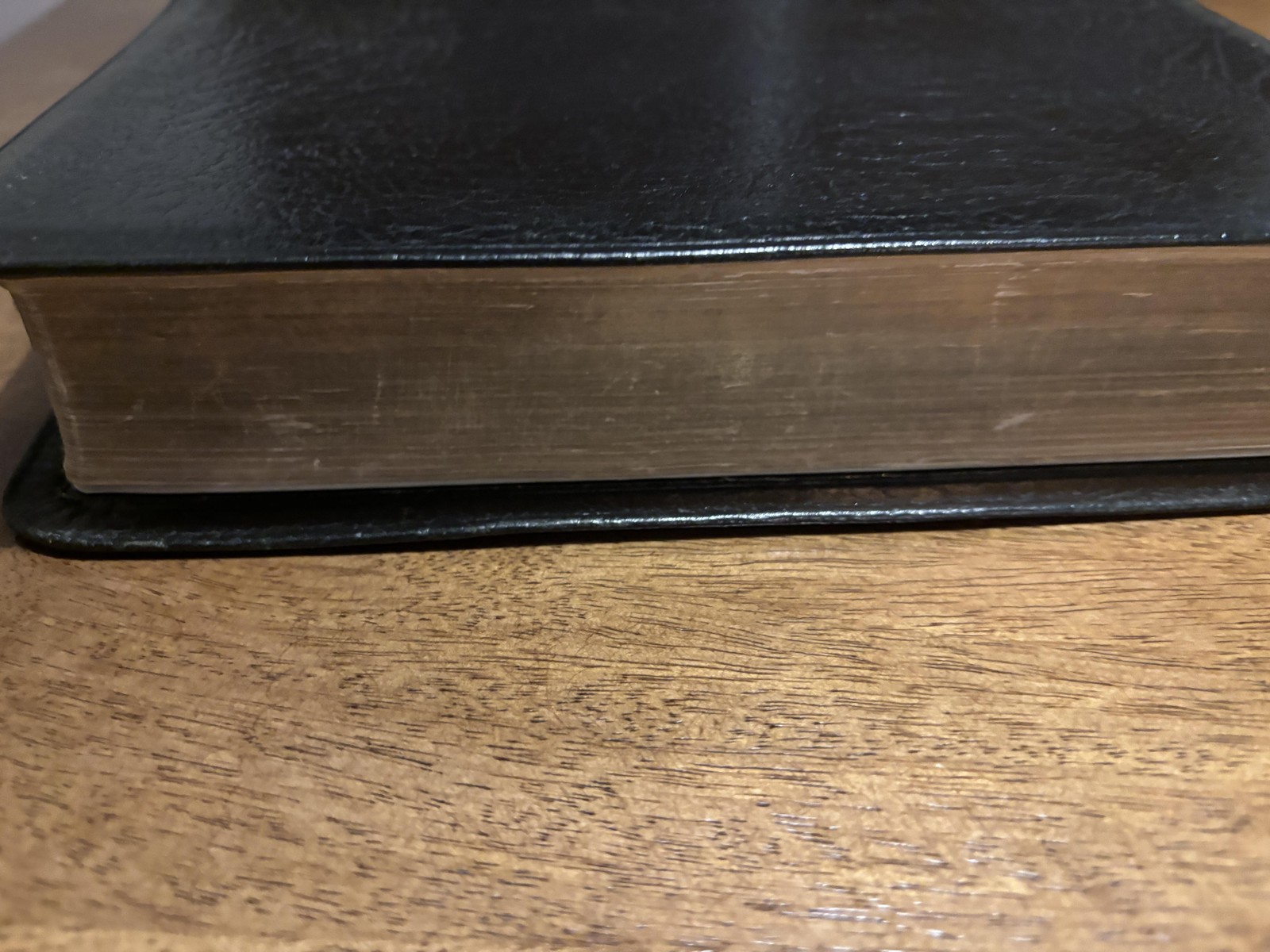 The New English Bible Cambridge 1971 Black Water Buffalo Calfskin Leather