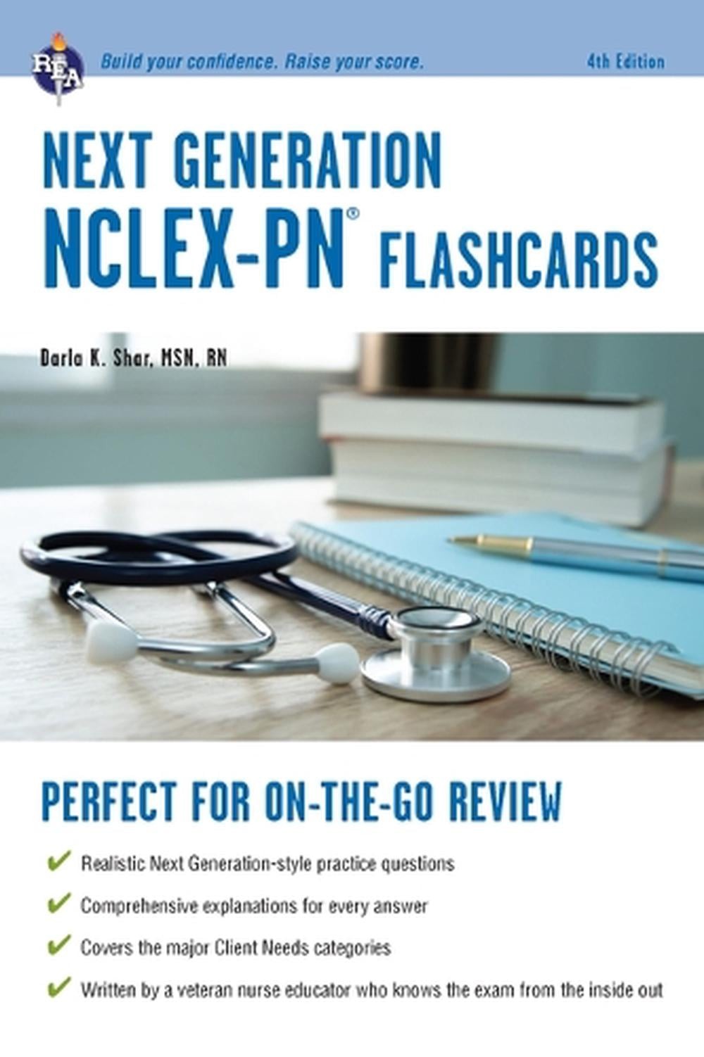 Next Generation Nclex-PN Flashcard Book by Darla K. Shar Paperback Book