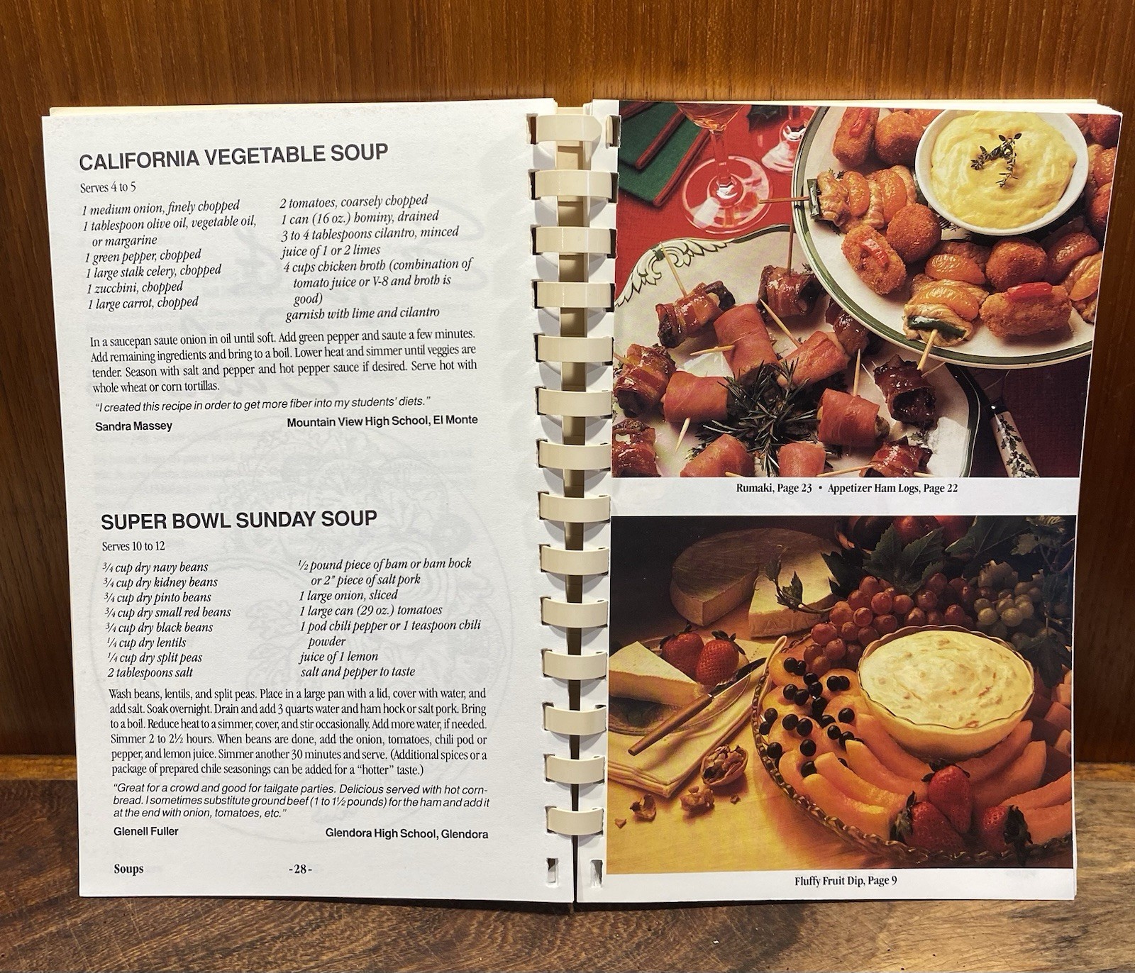 Vintage Recipe book California BBQ’S and Picnics & Parties CA Home Ec Teachers
