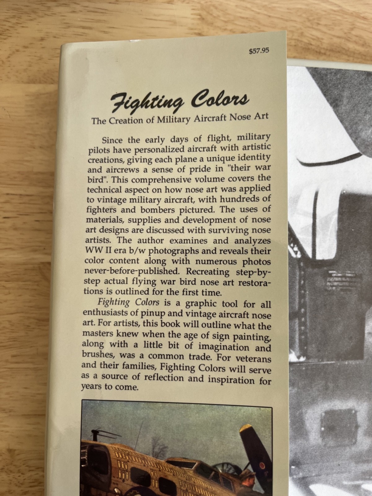 Fighting Colors: The Creation of Military Aircraft Nose Art Hardcover