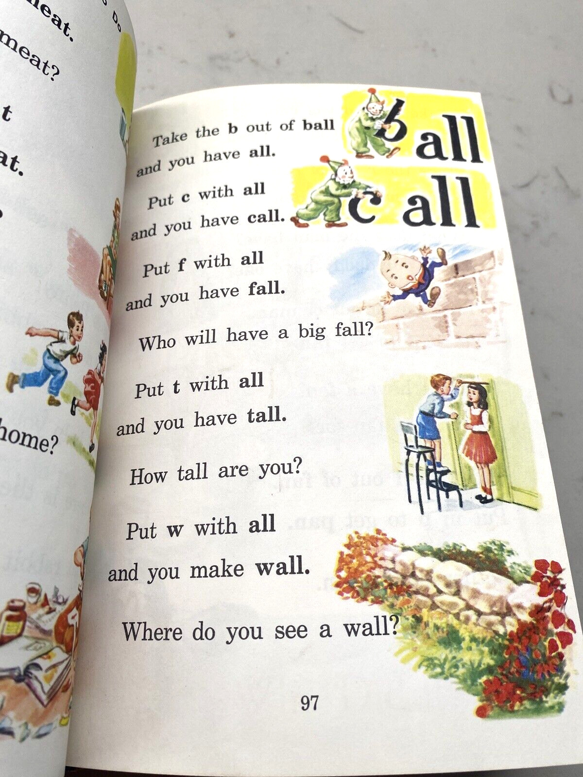 2 Vtg Books Storybook Treasury Dick & Jane Jack & Janet Hardcover 50s Read Funny
