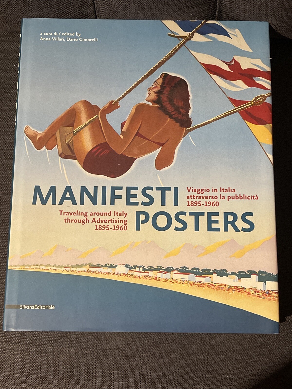 2 Manifesti Posters Books: Italy 1895-1960 Hardcover Vintage Art Book