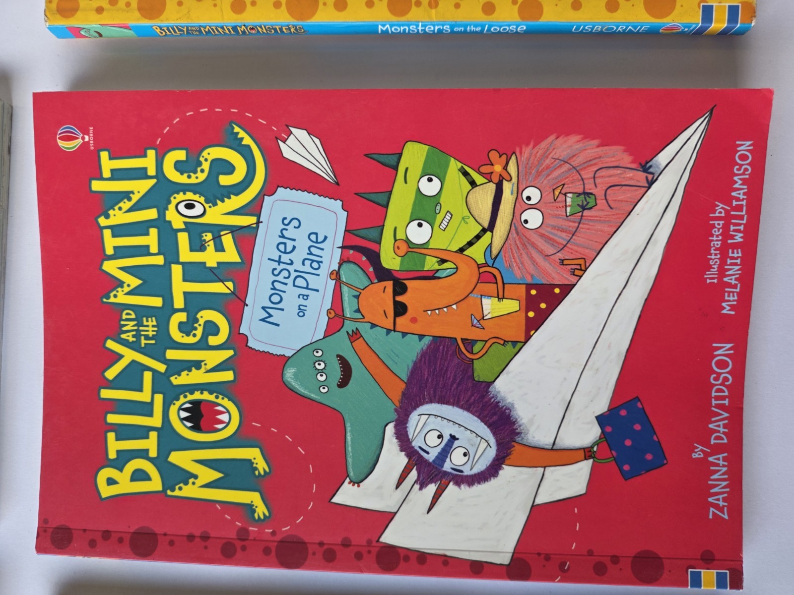 Usborne Billy And The Mini Monsters Books by Zanna Davidson- Lot of 9 VGC PB