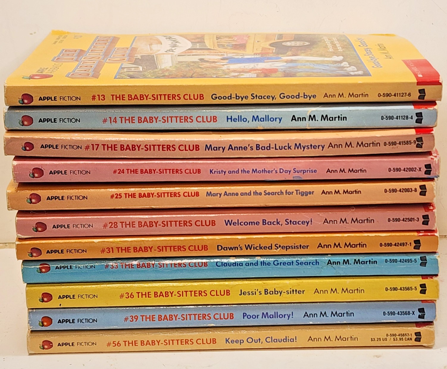The Baby-Sitters Club Paperback Books A. Martin – Lot of 11