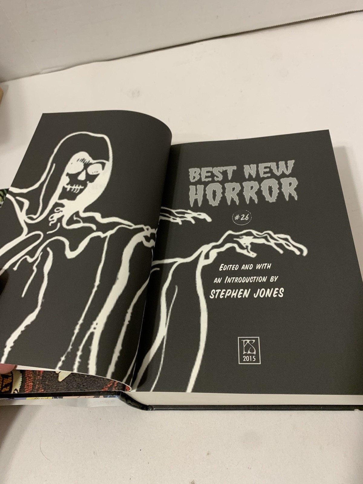 2015 Best New Horror #26 Stephen Jones PS Publishing HC 1st Edition