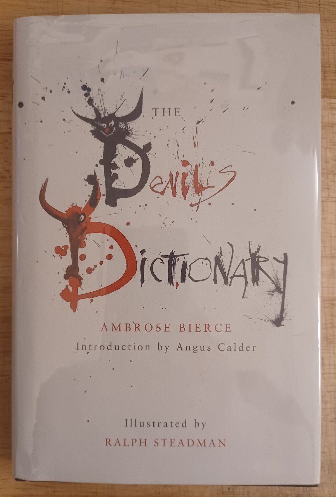 Ralph Steadman, The Devil’s Dictionary. Ambrose Bierce 1st Print Hardcover. Nice