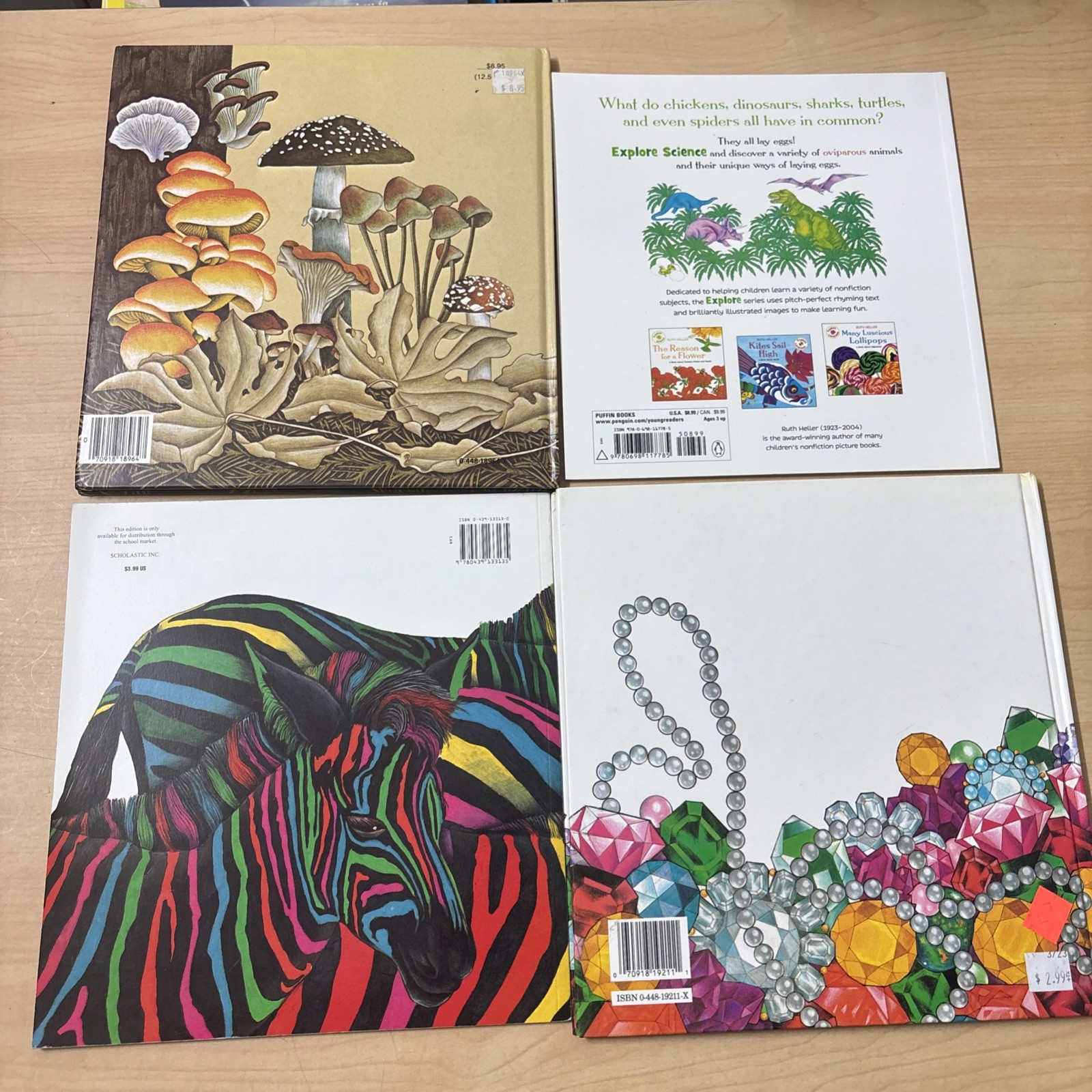 Lot 18 Ruth Heller Picture Books How to Hide Adverbs Nouns Pronouns Adjectives