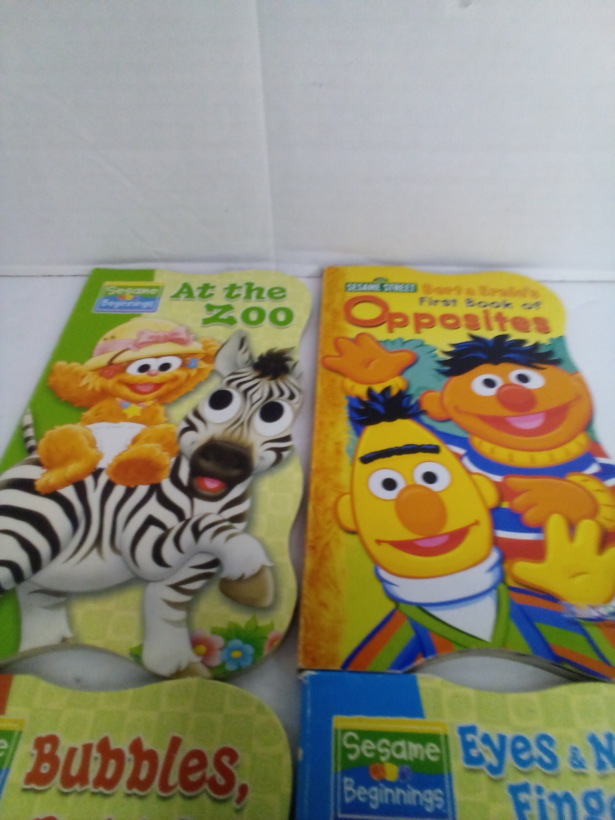 Sesame Street Board Book Lot of 4 Bendon Publishing