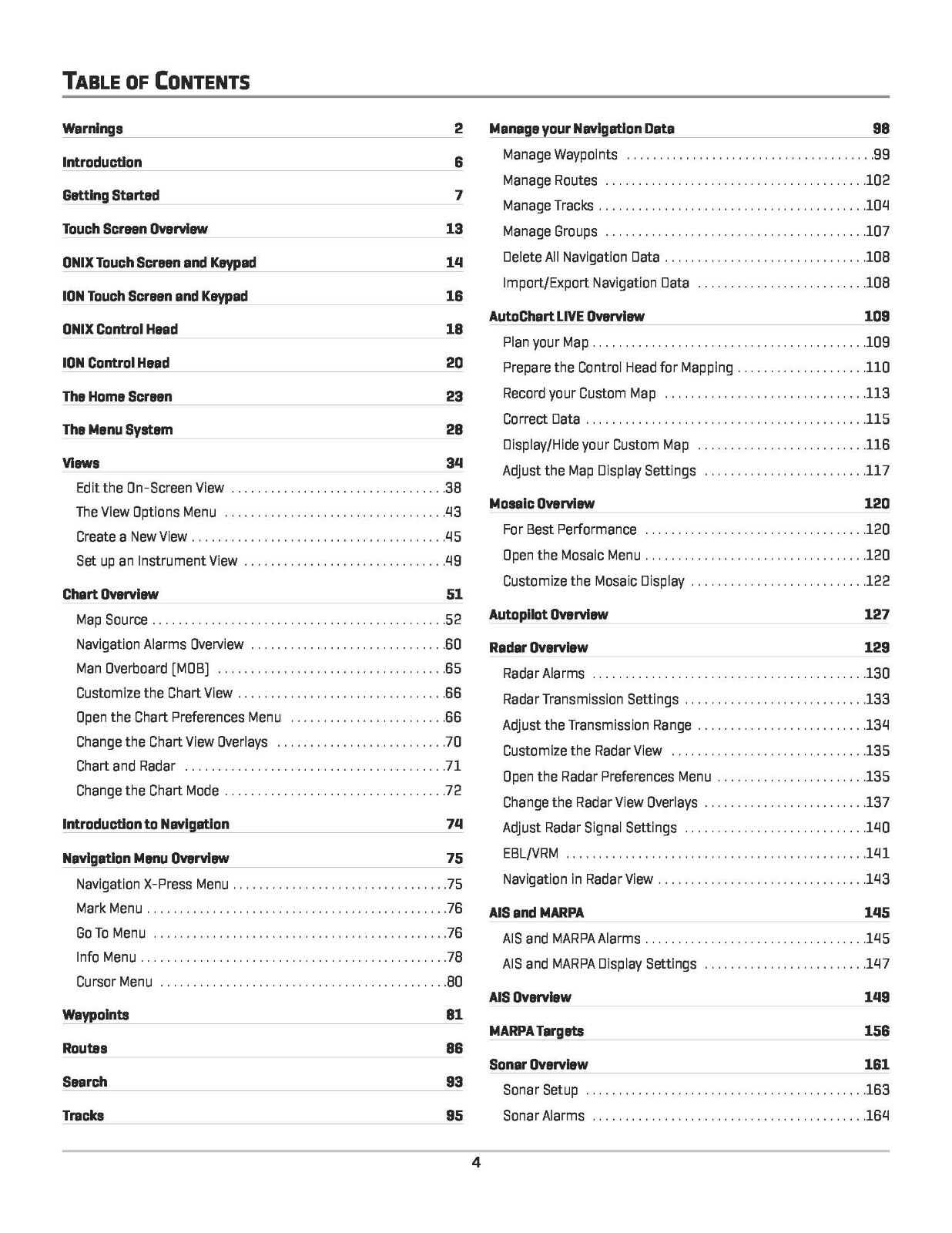 Humminbird ONIX ION Operators Manual User Guide Instructions -252 Pages