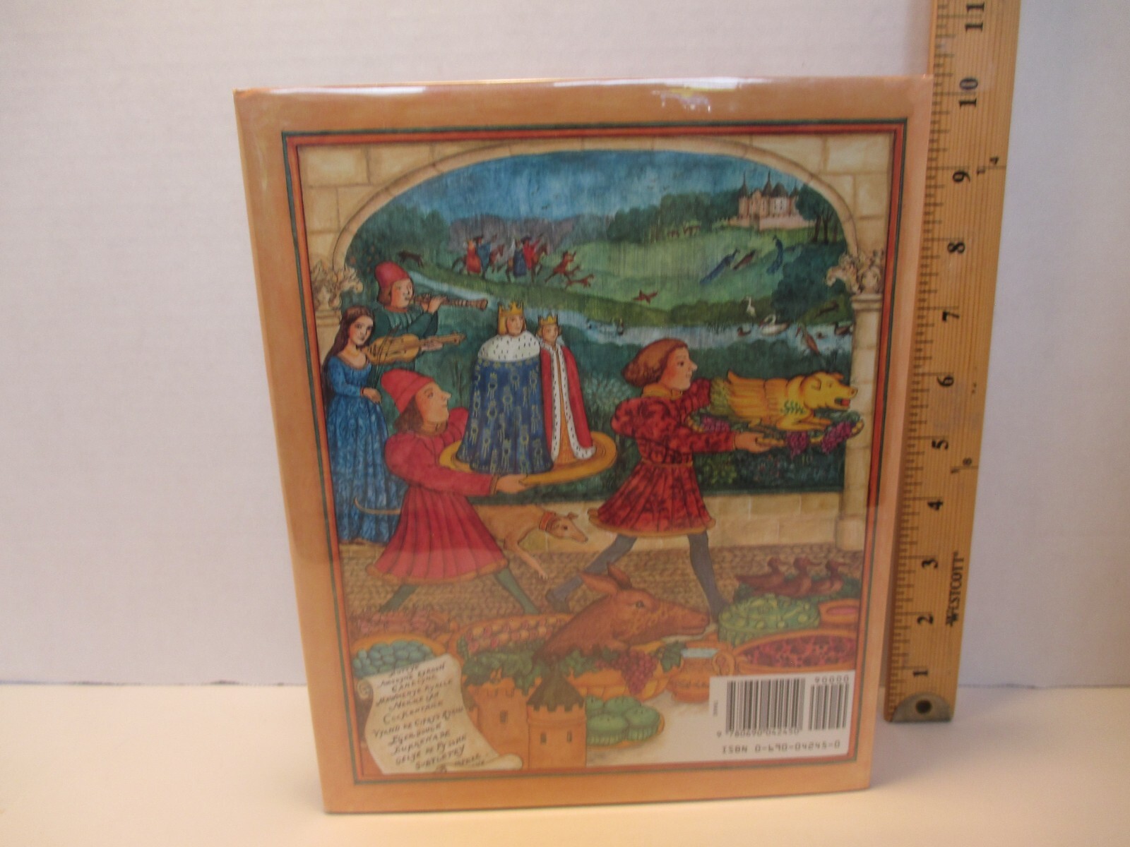 children’s picture book A MEDIEVAL FEAST signed by ALIKI 1983 hc + dj