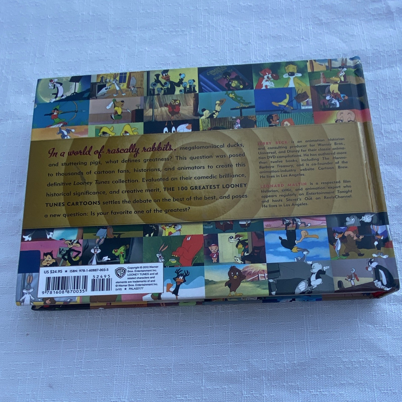Insight Editions The 100 Greatest Looney Tunes Cartoons Hardcover Illus 2010