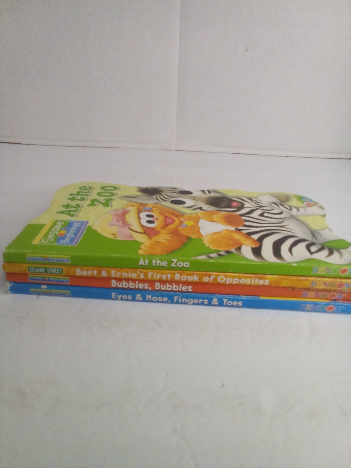 Sesame Street Board Book Lot of 4 Bendon Publishing