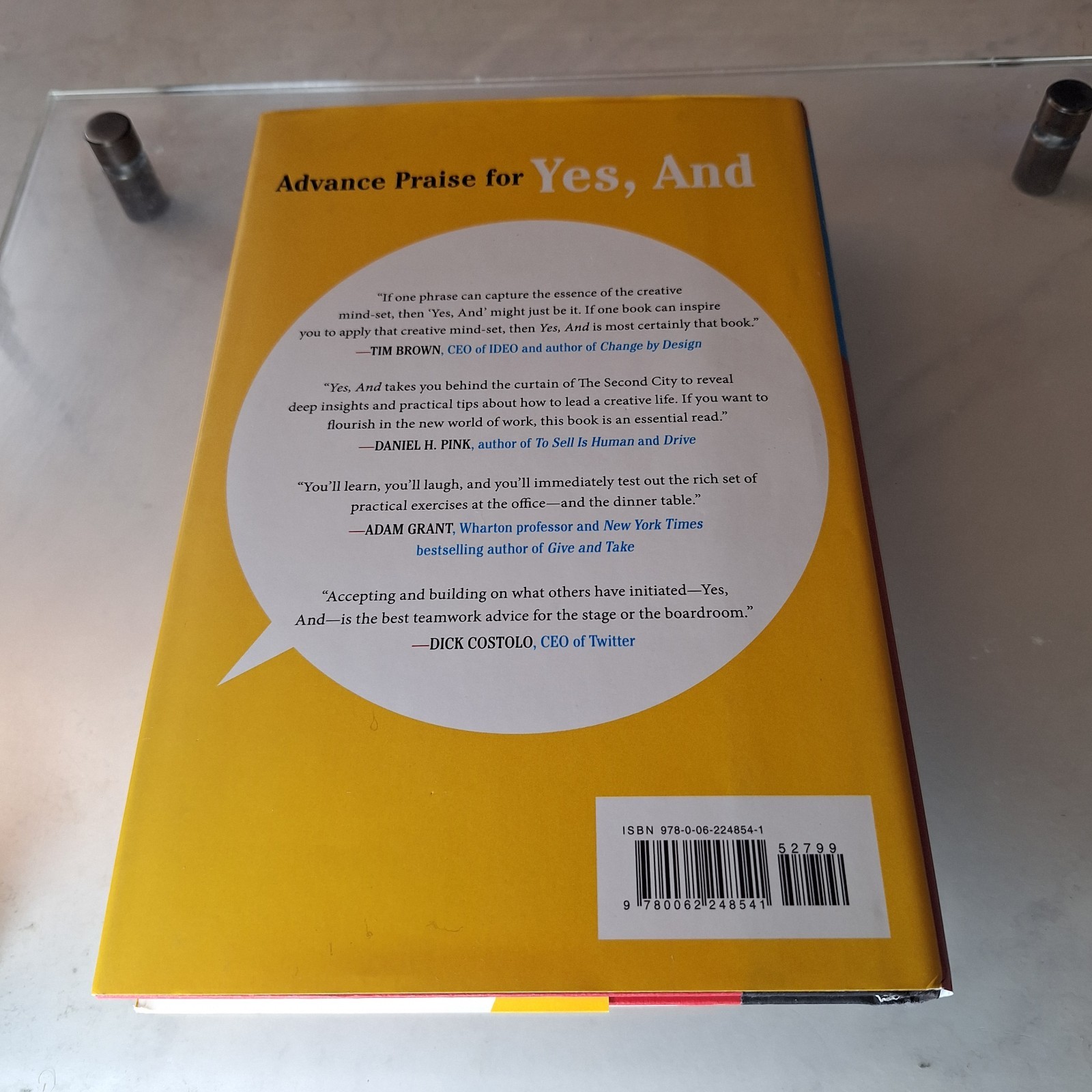 Yes, And : How Improvisation Reverses No, but Thinking and Improves…