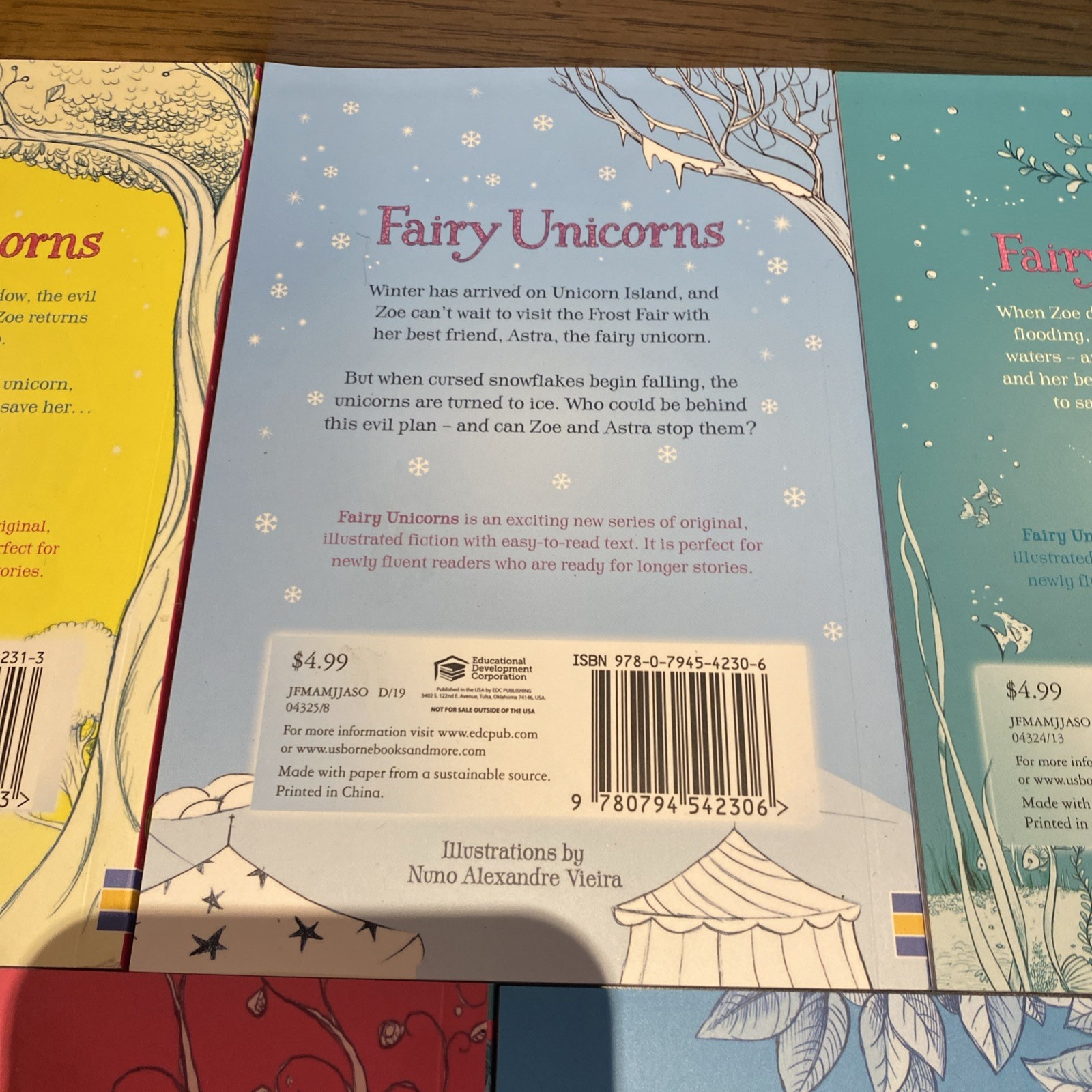 Fairy Unicorns Book Series Set of 5 Paperbacks by Zanna Davidson – MINT
