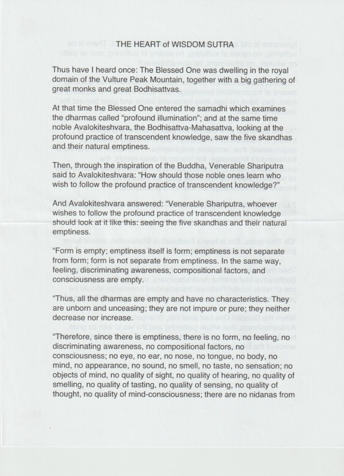 His Holiness The Dalai Lama New York City May 20-23, 2010, SC, 53 total pages