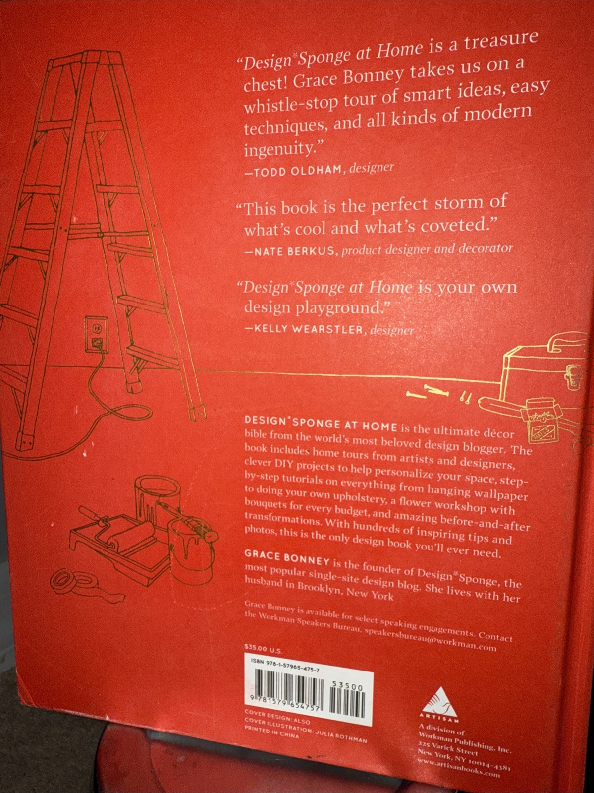 Design*Sponge at Home by Grace Bonney (2011, Hardcover)