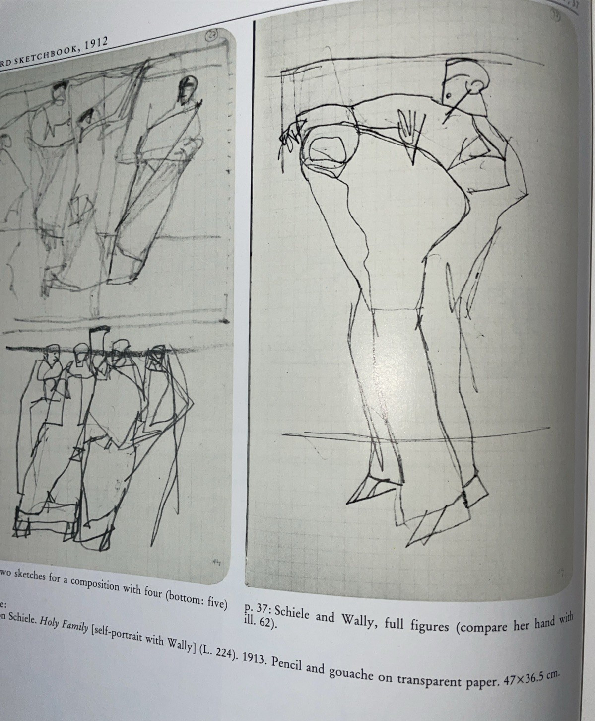 Egon Schiele Sketch Books Christian M. Nebehay 1989 Rizzoli 1st Edition HC/DJ