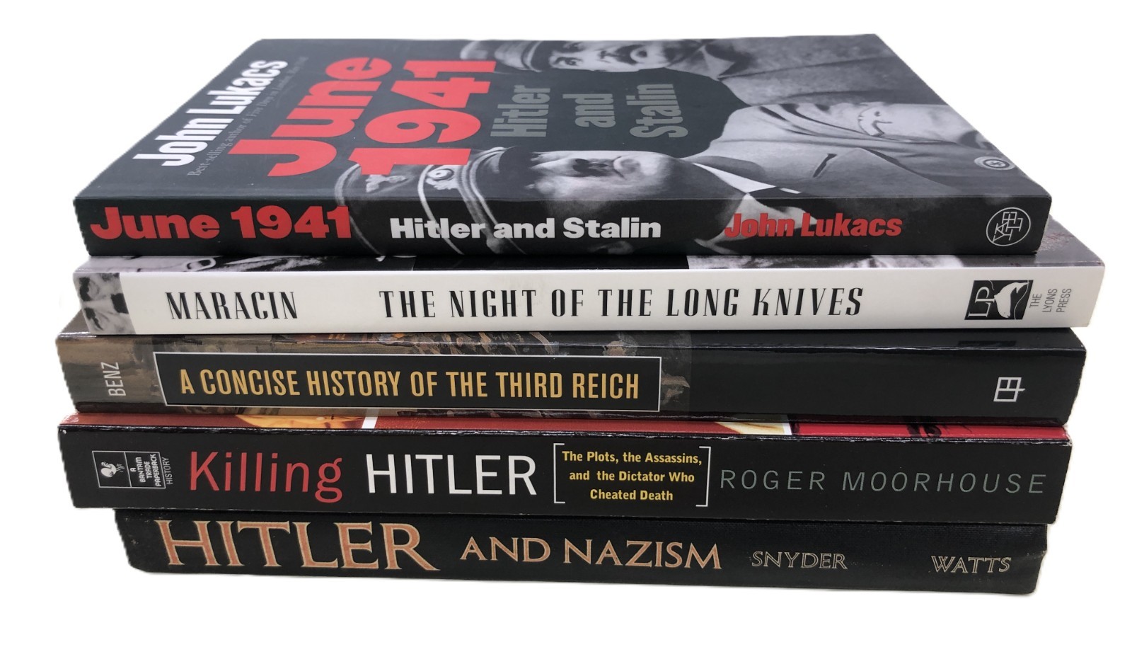 Lot Of 5 WWII Hitler Germany War Combat Third Reich Paperback Books