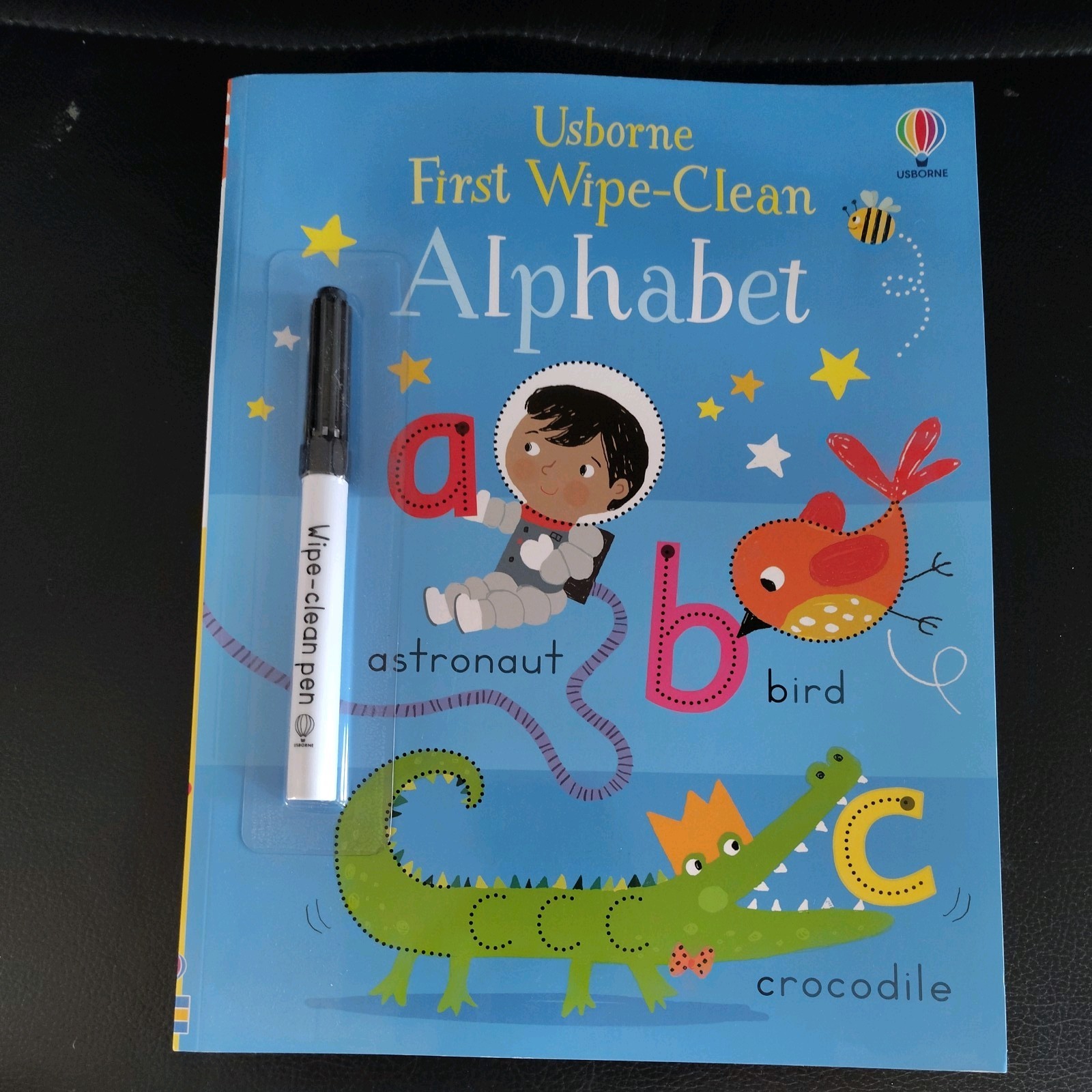 Usborne First Wipe-Clean Alphabet (IR) – paperback Jessica Greenwell New