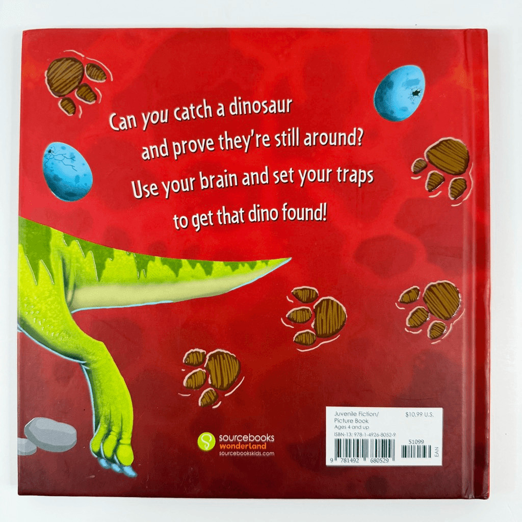 Adam Wallace’s How to Catch a Dinosaur book (Hardcover)