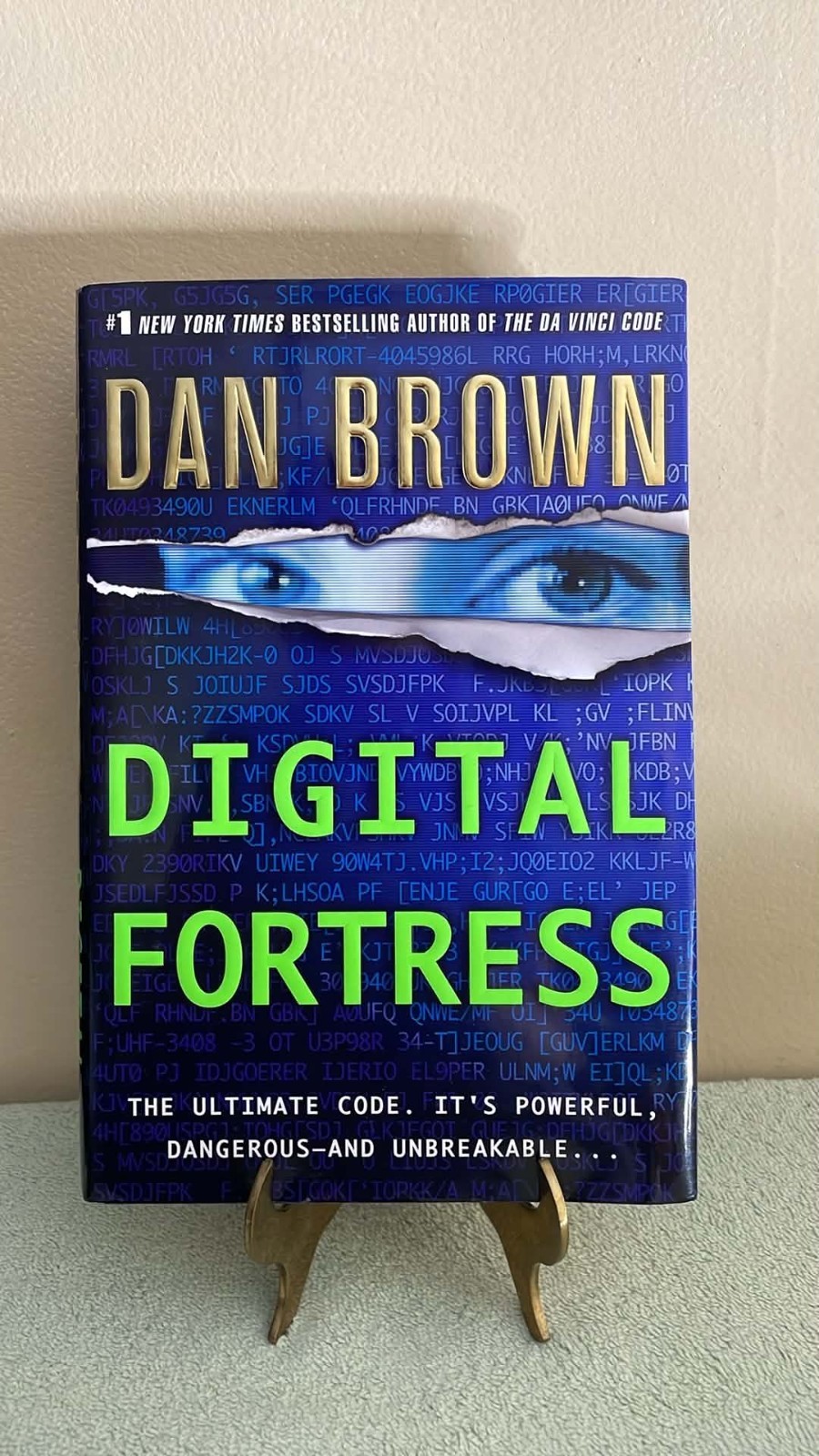 Digital Fortress by Dan Brown, 2004, Revised Edition, 1st Print, Hardcover NF