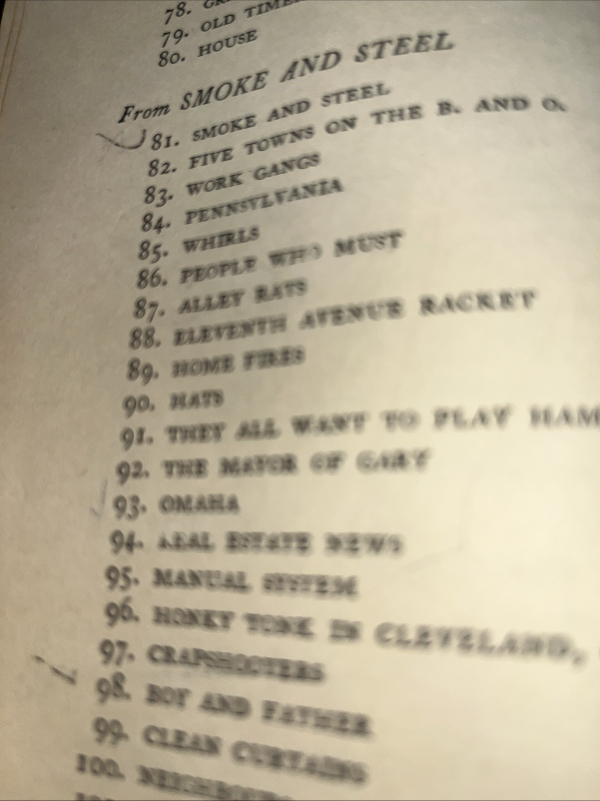 Sandburg Selected Poems (Carl Sandburg; Harcourt, Brace and Co, 1926), HB