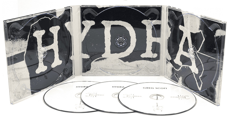 Greg Scott 1965 – 2003 (Hydra / Beg for Eden. Book and 3 disc digipak set)