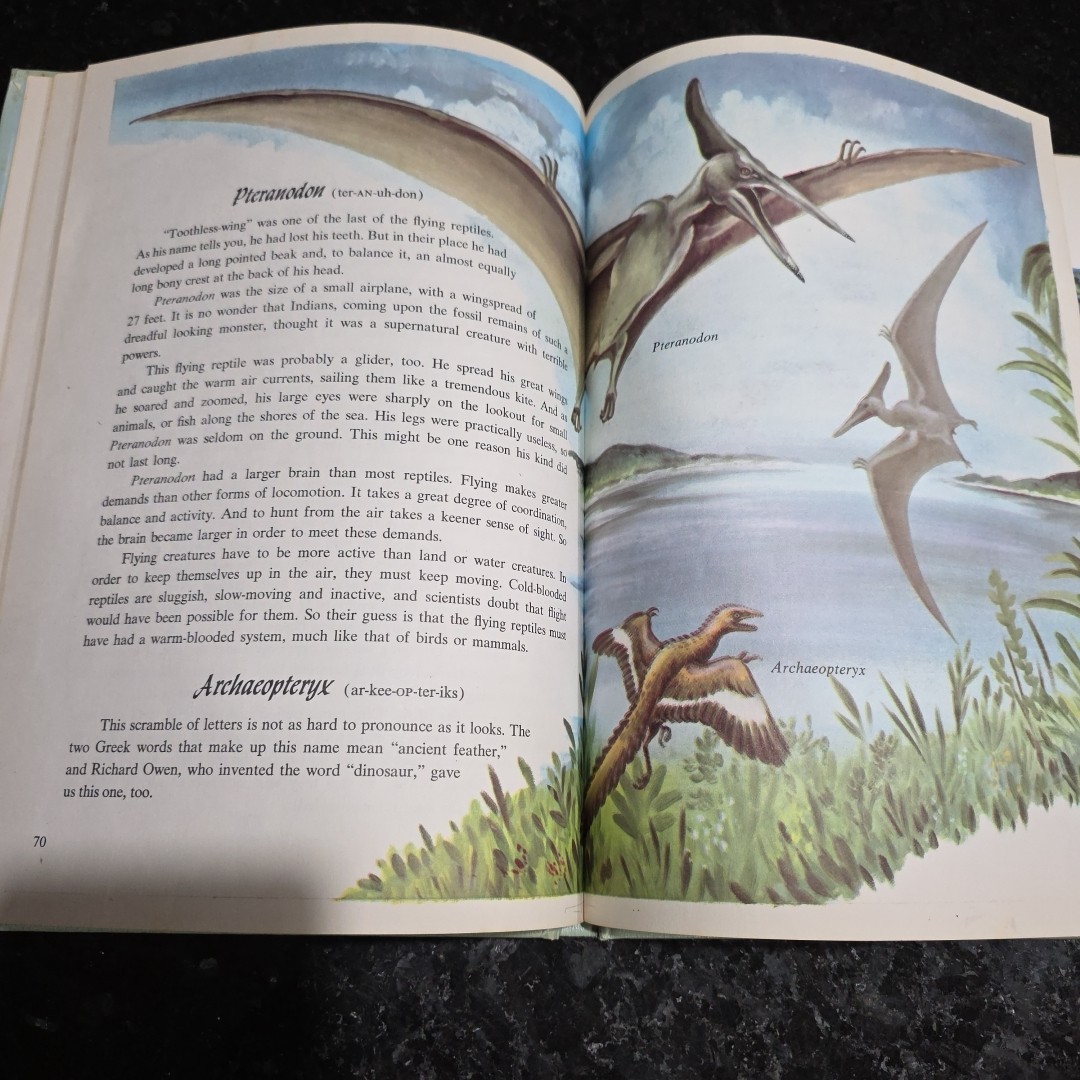 Dinosaurs and Other Prehistoric Animals by Darlene Geis (1979, Hardcover)