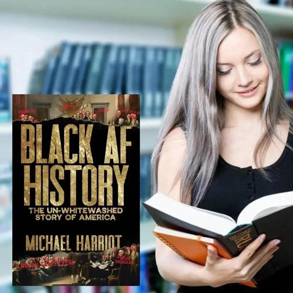 Black AF History: The Un-Whitewashed Story of America by Michael Harriot-A5Size