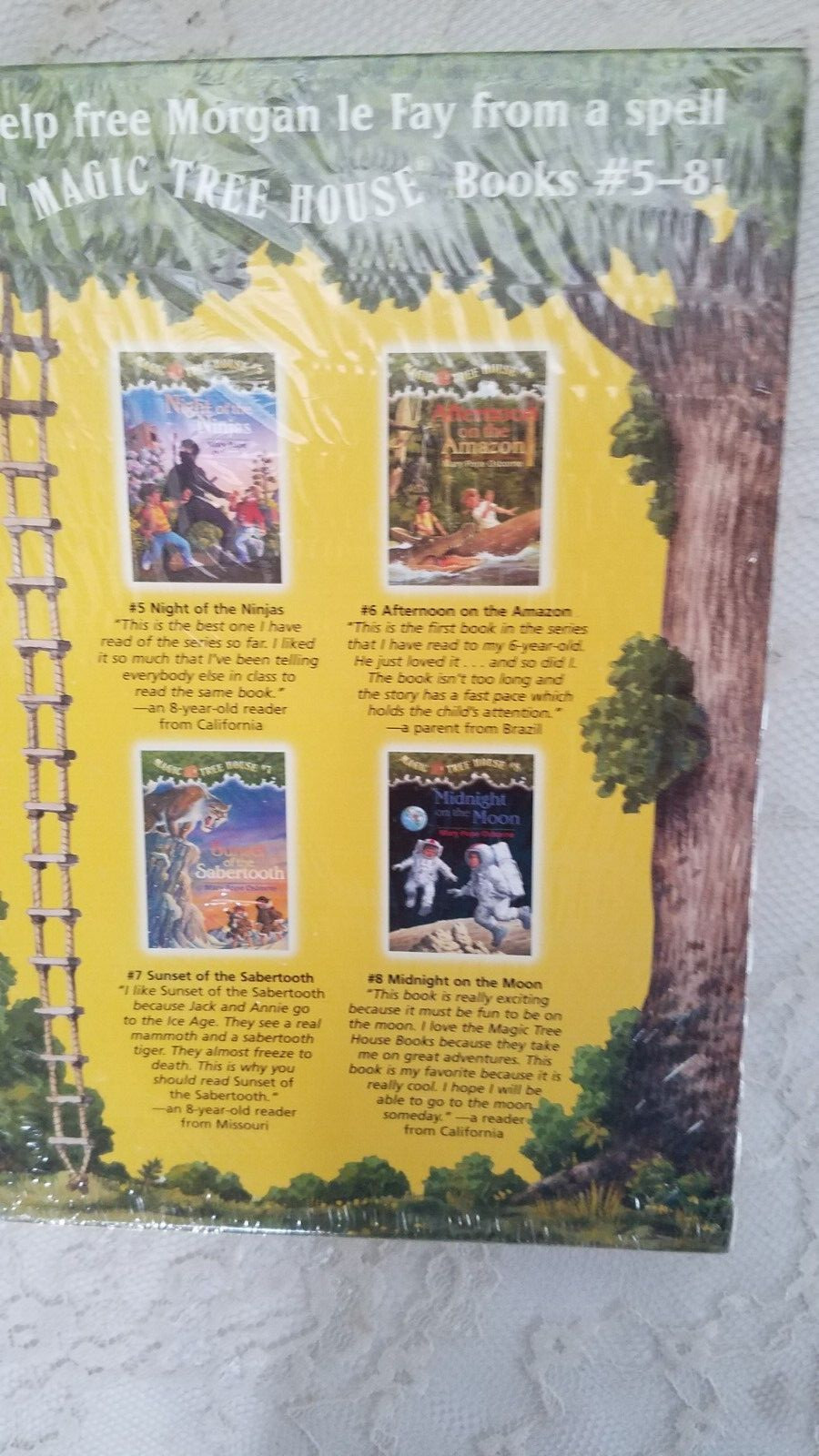 Magic Tree House BOXED SET of Paperbacks 5-8 in Slipcase (0375822666)