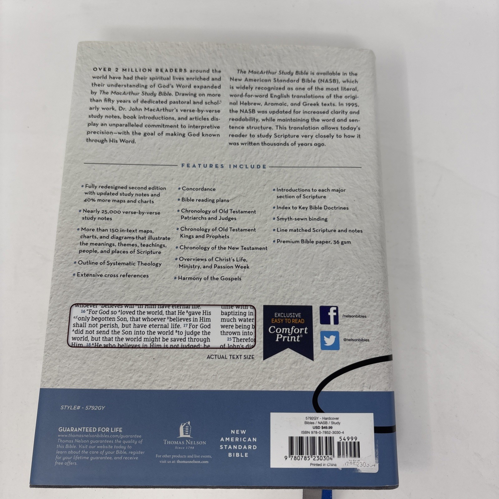 MacArthur Study Bible Second Edition 73A