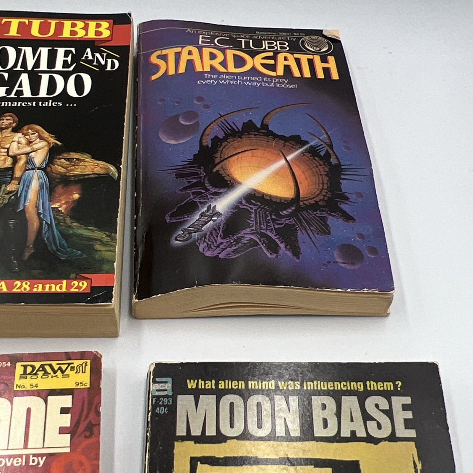 E. C. Tubb Dumarest Saga Sci-Fi Paperback Lot DAW Books English Novels