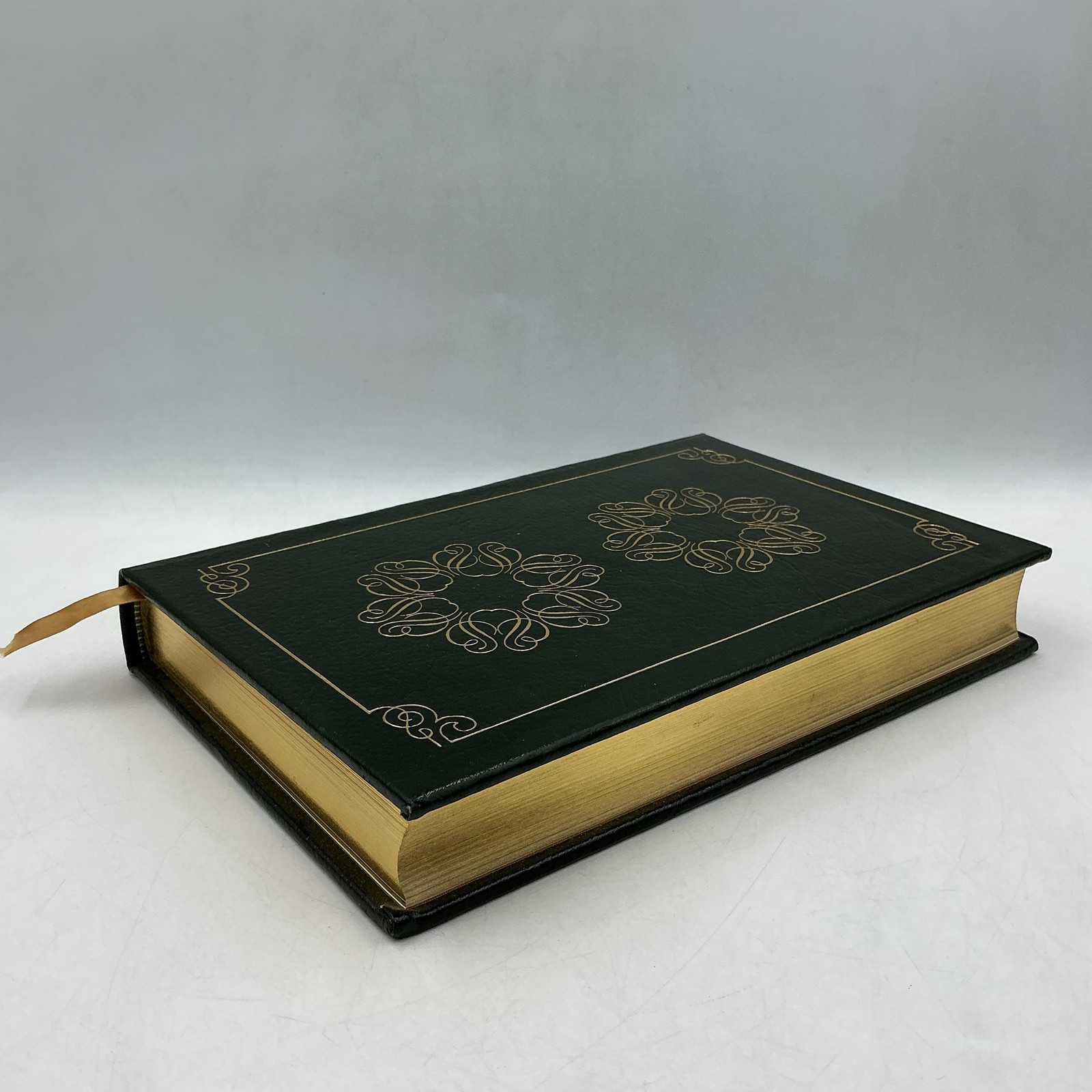 Benjamin Franklin A Biography Ronald W. Clark The Easton Press Leather Green
