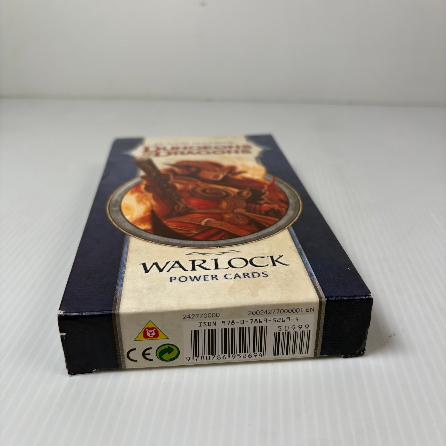 Dungeons & Dragons Warlock Power Cards Wizards of the Coast Card Game Age 12+