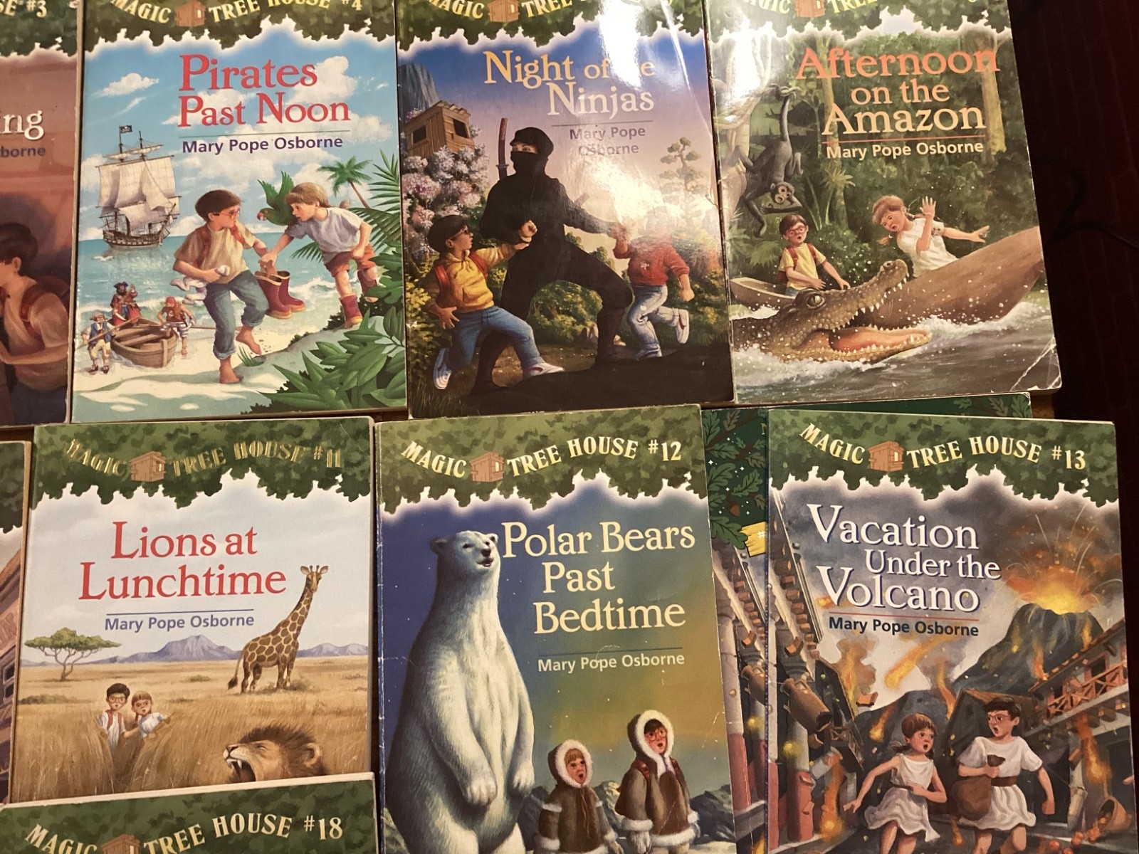 Magic Tree House Mary Pope Osborn Books Lot of 16