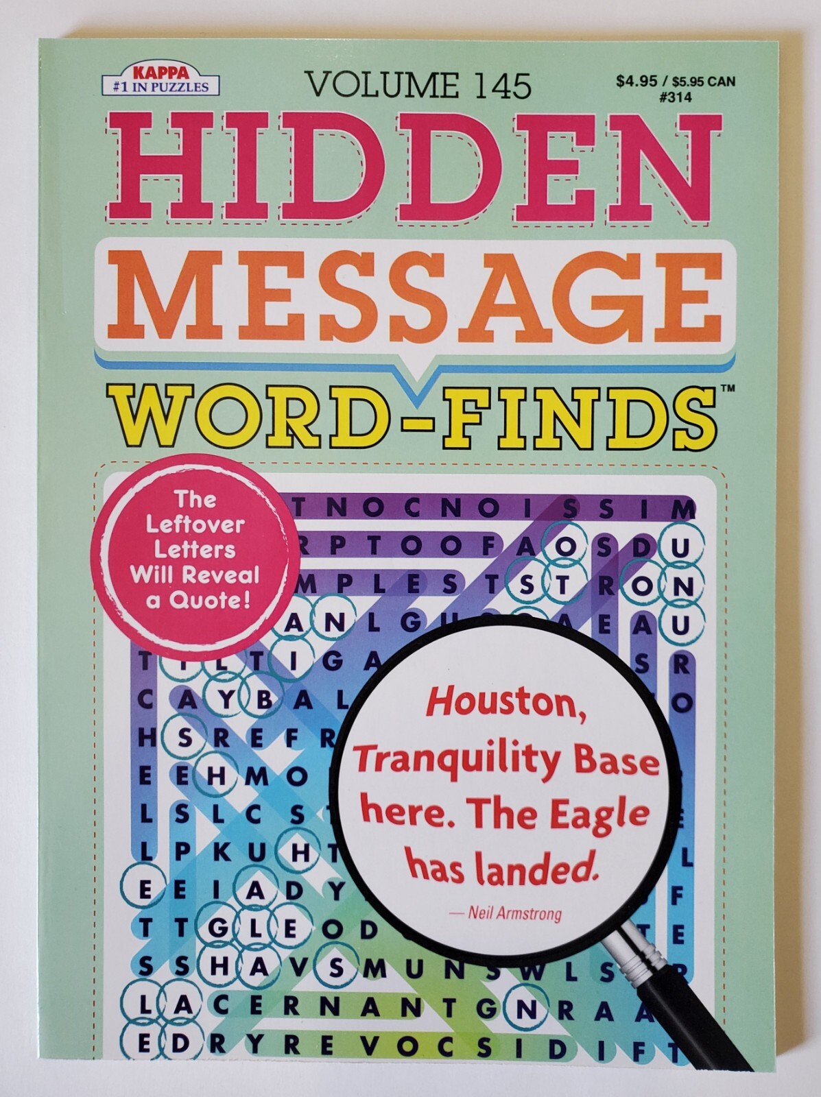 Hidden Message Word-Finds Puzzle Books Kappa Games,Search,Hunt~Pick up to 15Vols