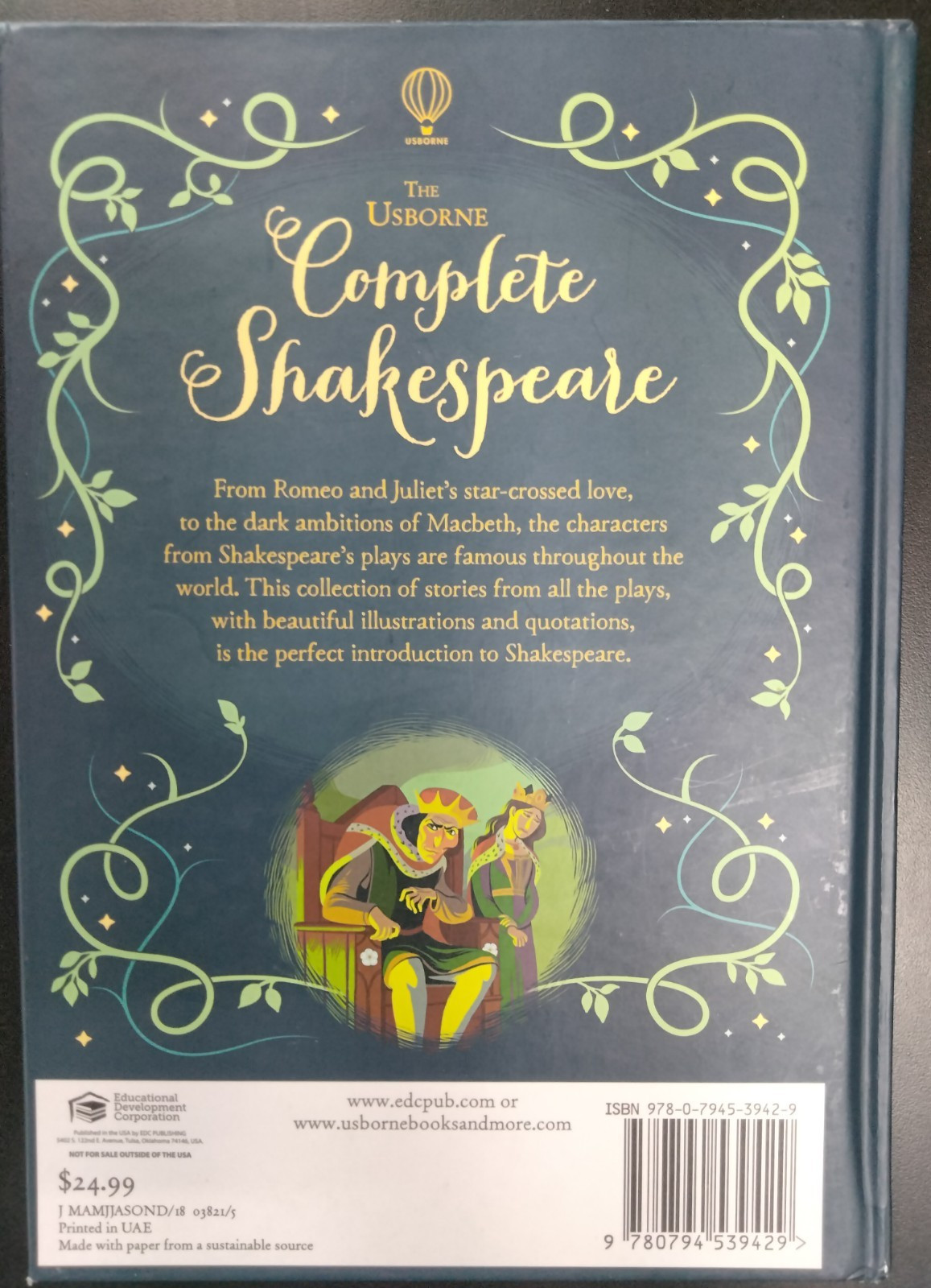 The Usborne Complete Shakespeare — Stories From All The Plays