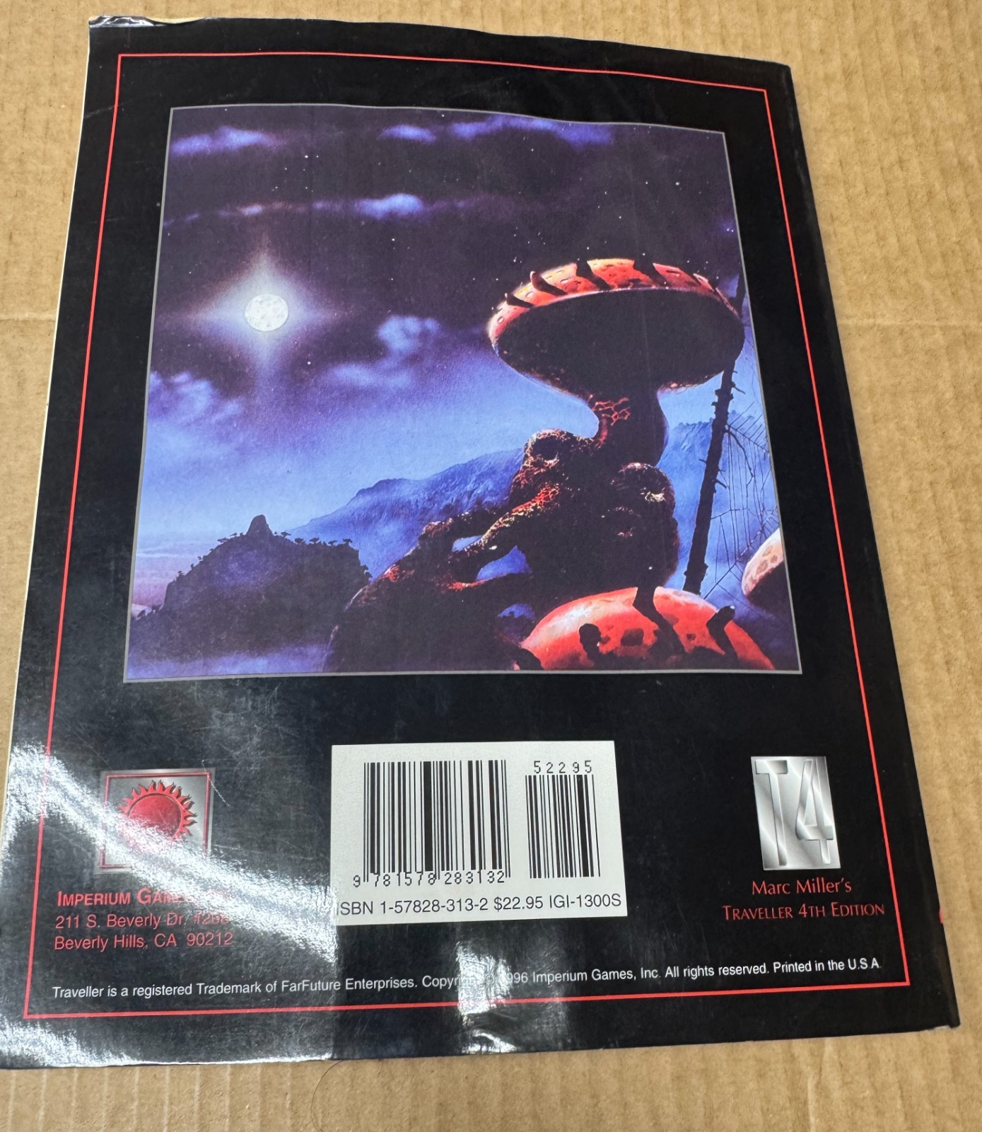 T4 Marc Miller’s Traveller RPG Aliens Archive Imperium Games Illustrations