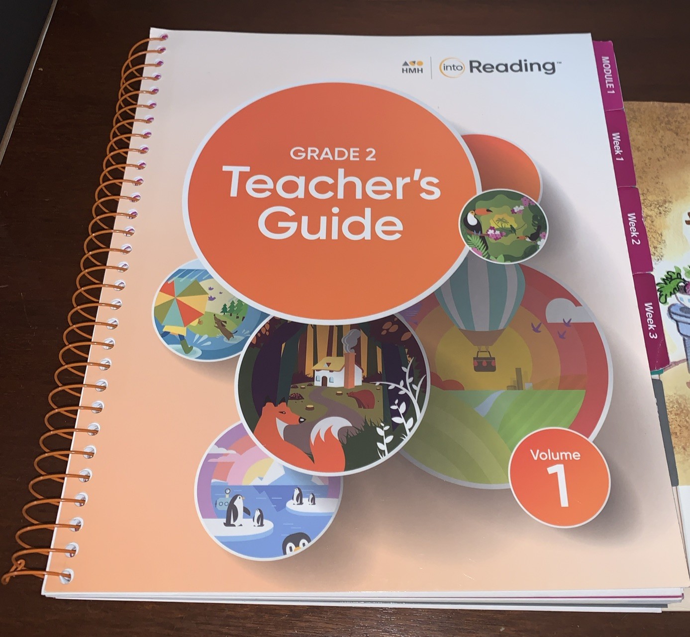 HMH Into Reading Grade 2 Volume 1 Teachers Guide & Writers Notebook Second Grade