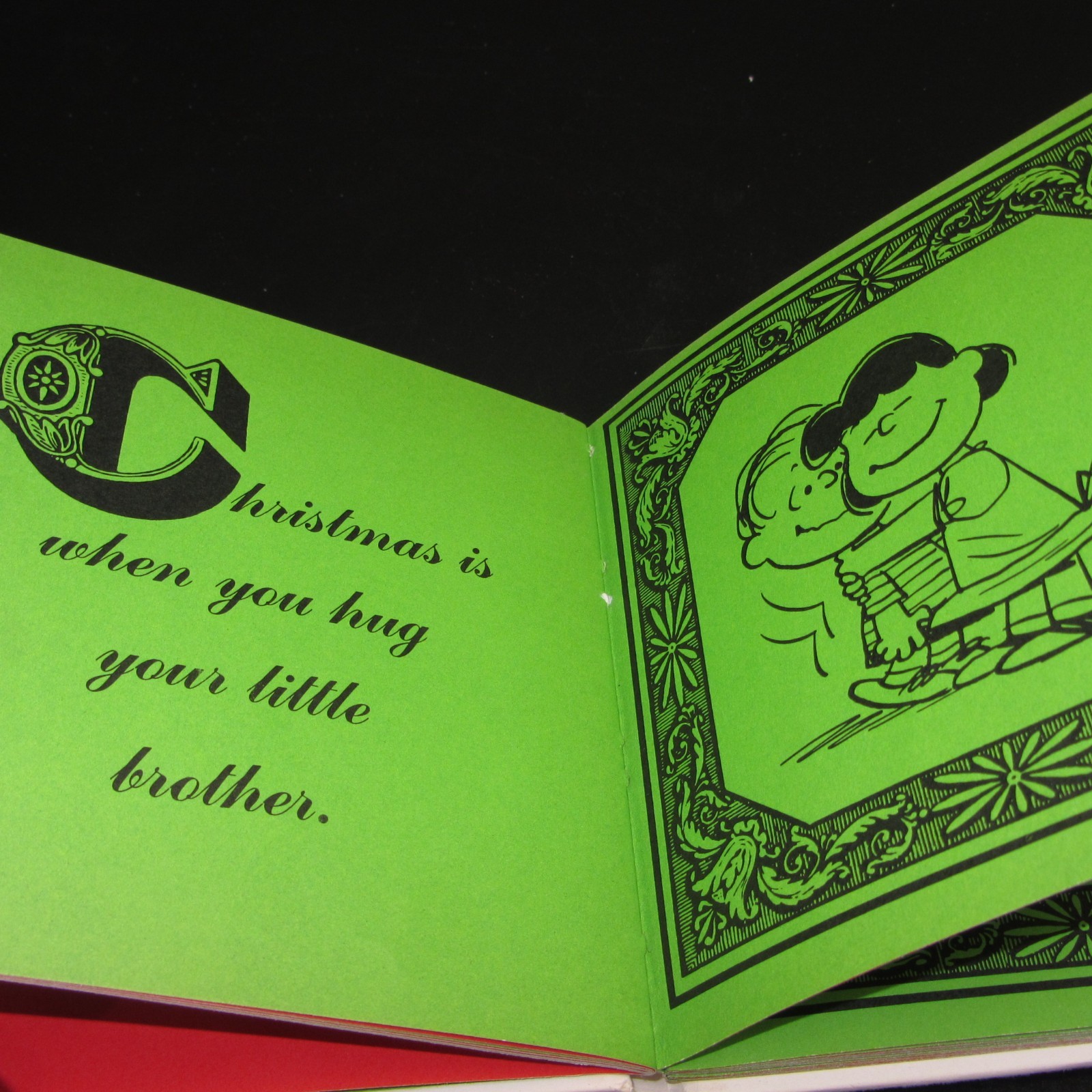Peanuts Christmas Is Together-Time 1964 Charles M Schulz HB Charlie Brown Snoopy