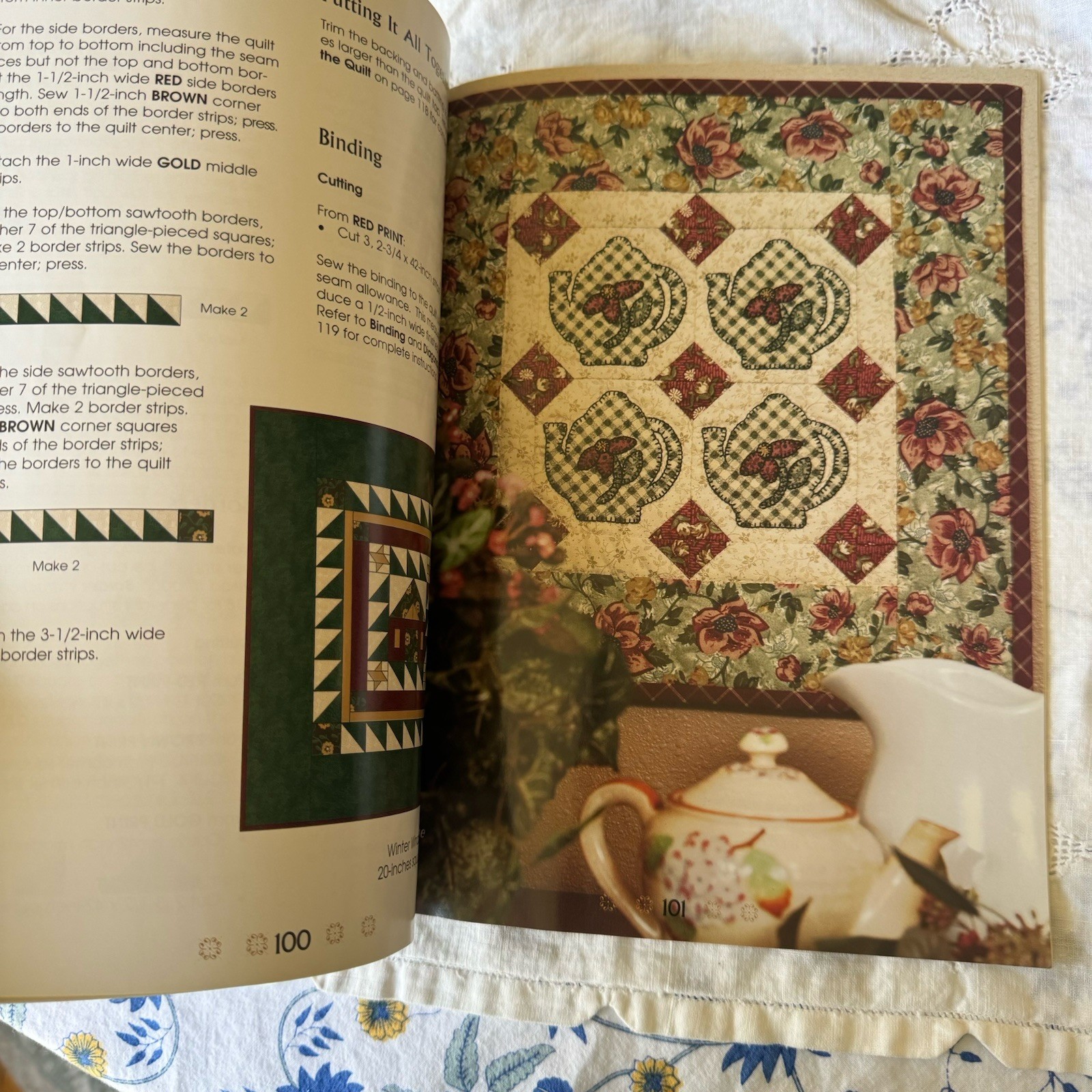 Thimbleberries Small Quilts Book Pint-Size Traditions Favorite Designs Jensen