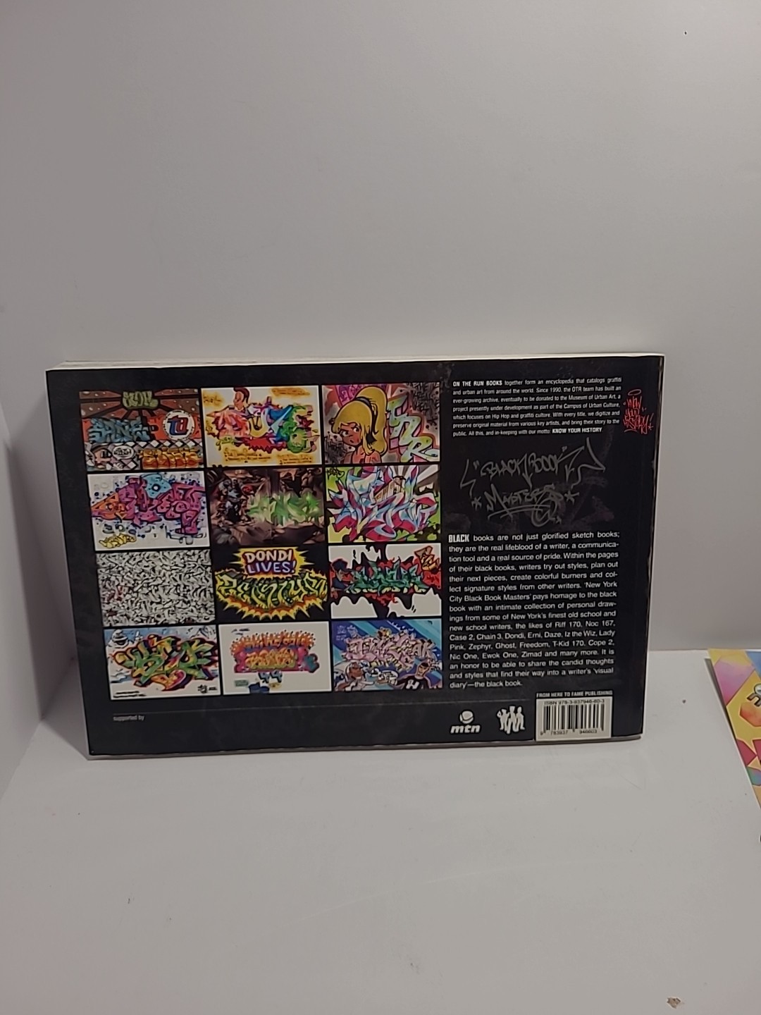 New York City Masters Blackbook – graffiti book otr on the run magazine