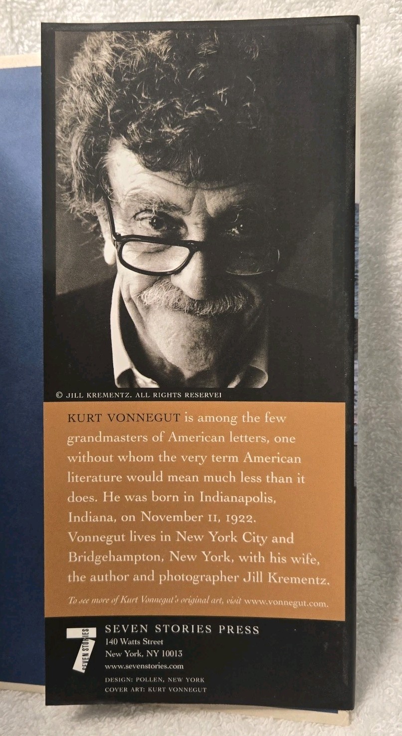 A Man Without a Country By Kurt Vonnegut (2005 Seven Stories Press 1st. Edition