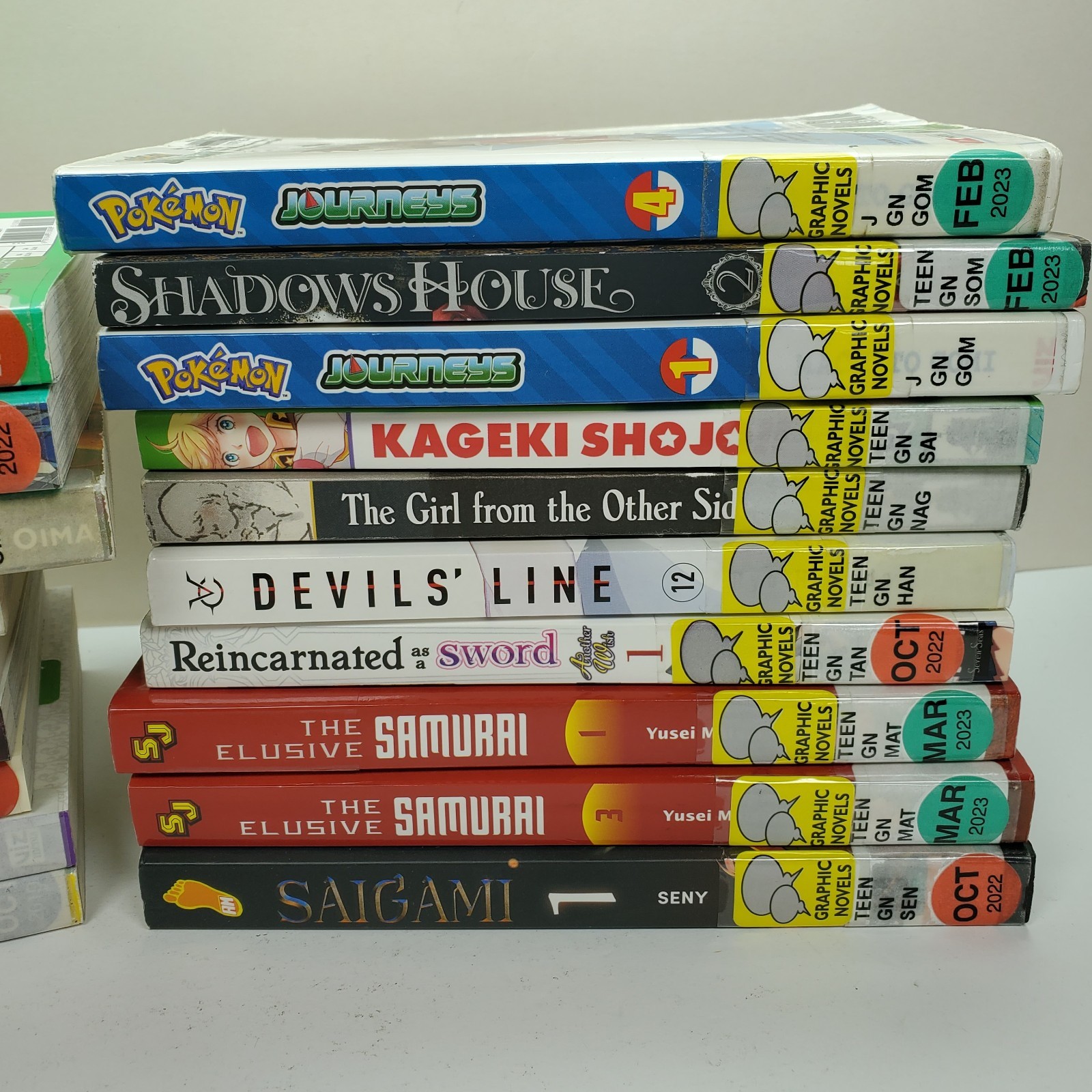 20 Mixed Manga Lot English PB Set, Saigami, Shadows House & More