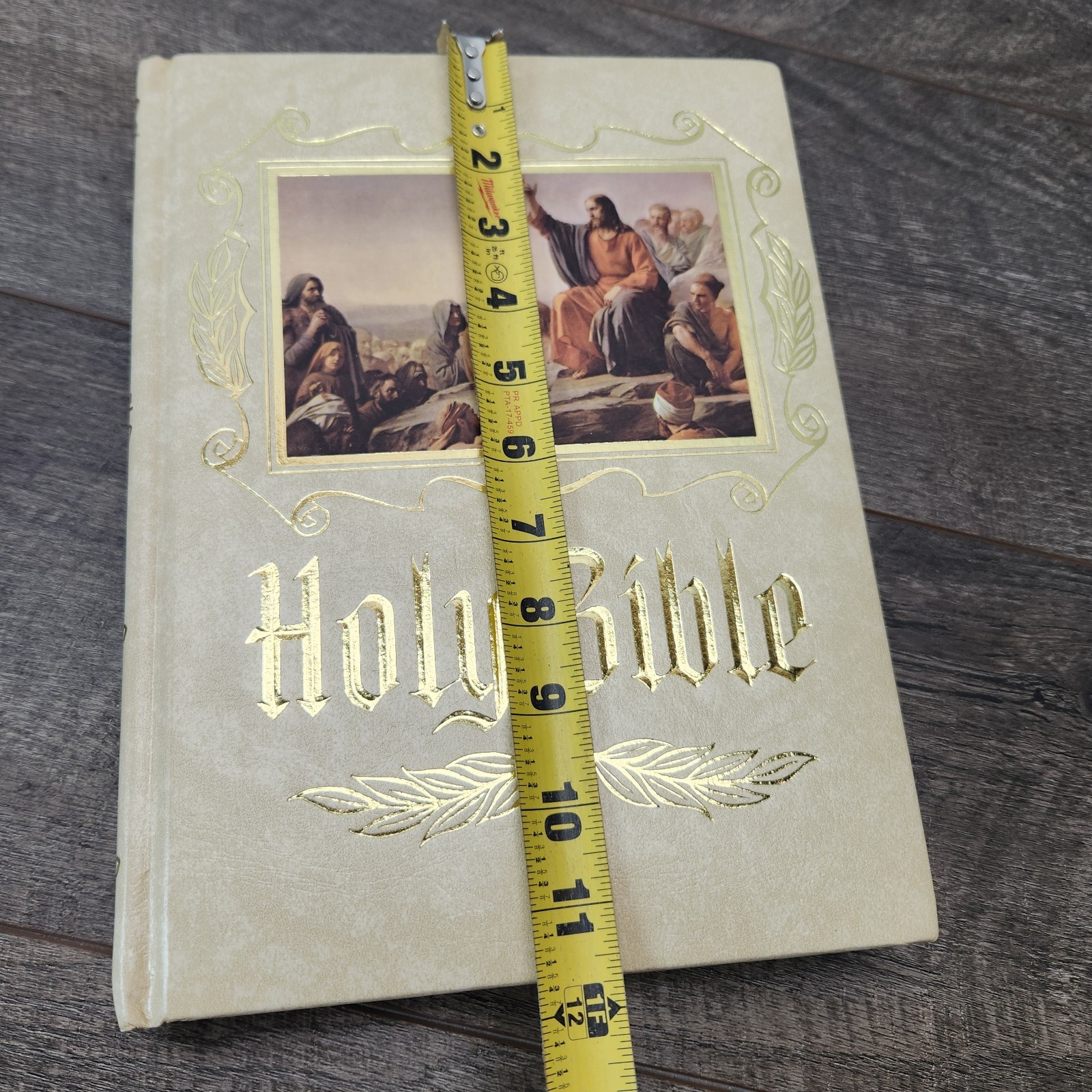 Heirloom Family Bible The New American Bible 1987 Gold Gilt Edges