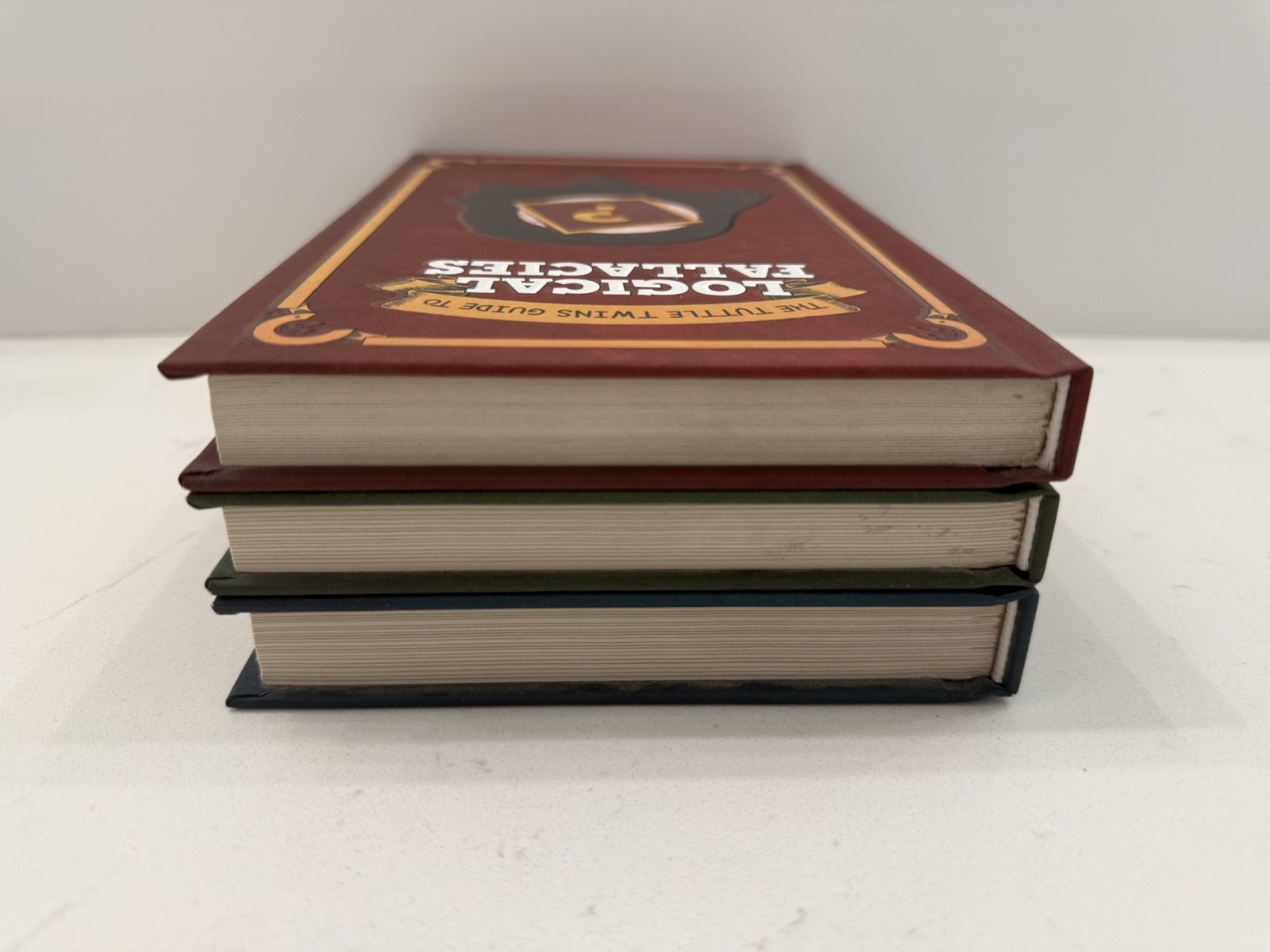 Lot of 3 TUTTLE TWINS GUIDE TO Fallacies/Heroes/Entrepreneurs Connor Boyack HC