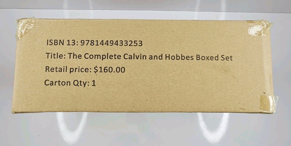 The Complete Calvin and Hobbes • 4 Book Box Set -Paperback NEW SEALED MSRP $160