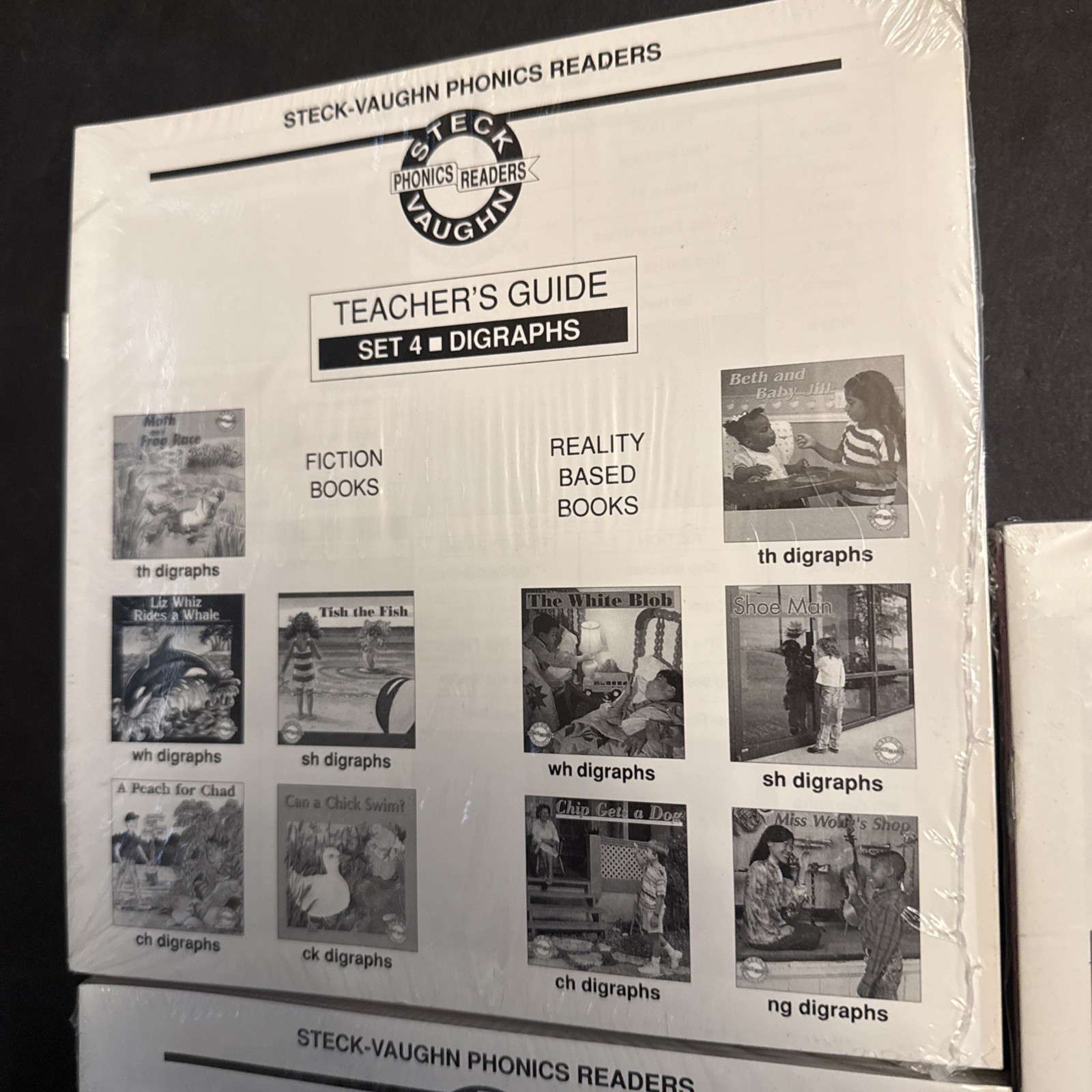 Steck-Vaughn Phonic Readers Teacher’s Guide Student 30 Books Set Factory Sealed