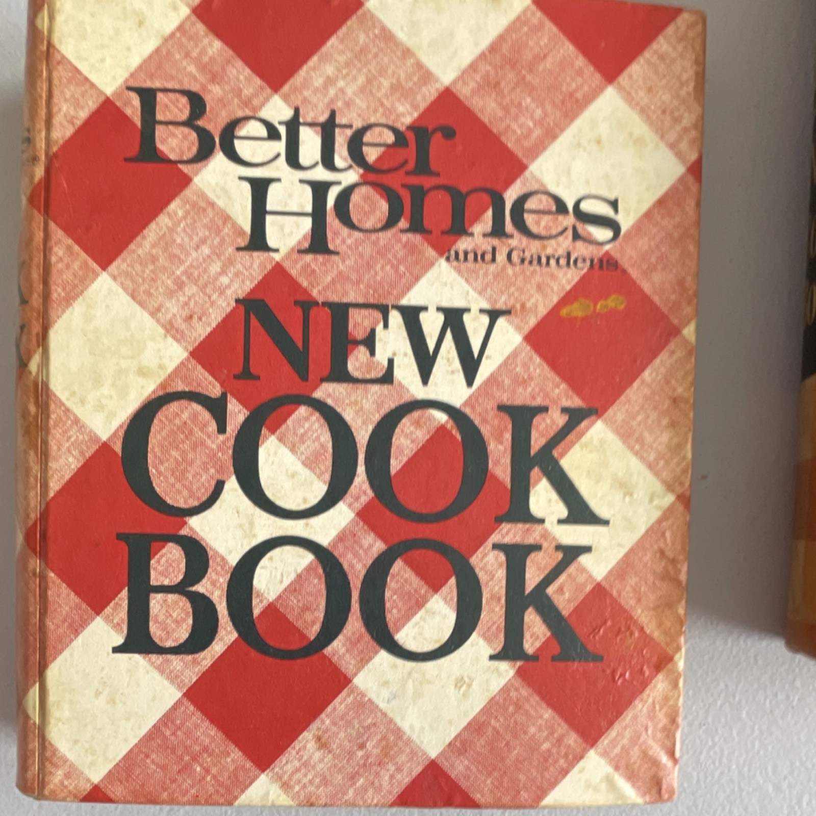 Vintage cookbook (1953) Better Homes and Gardens New Cook Book Ring/Wire Bound